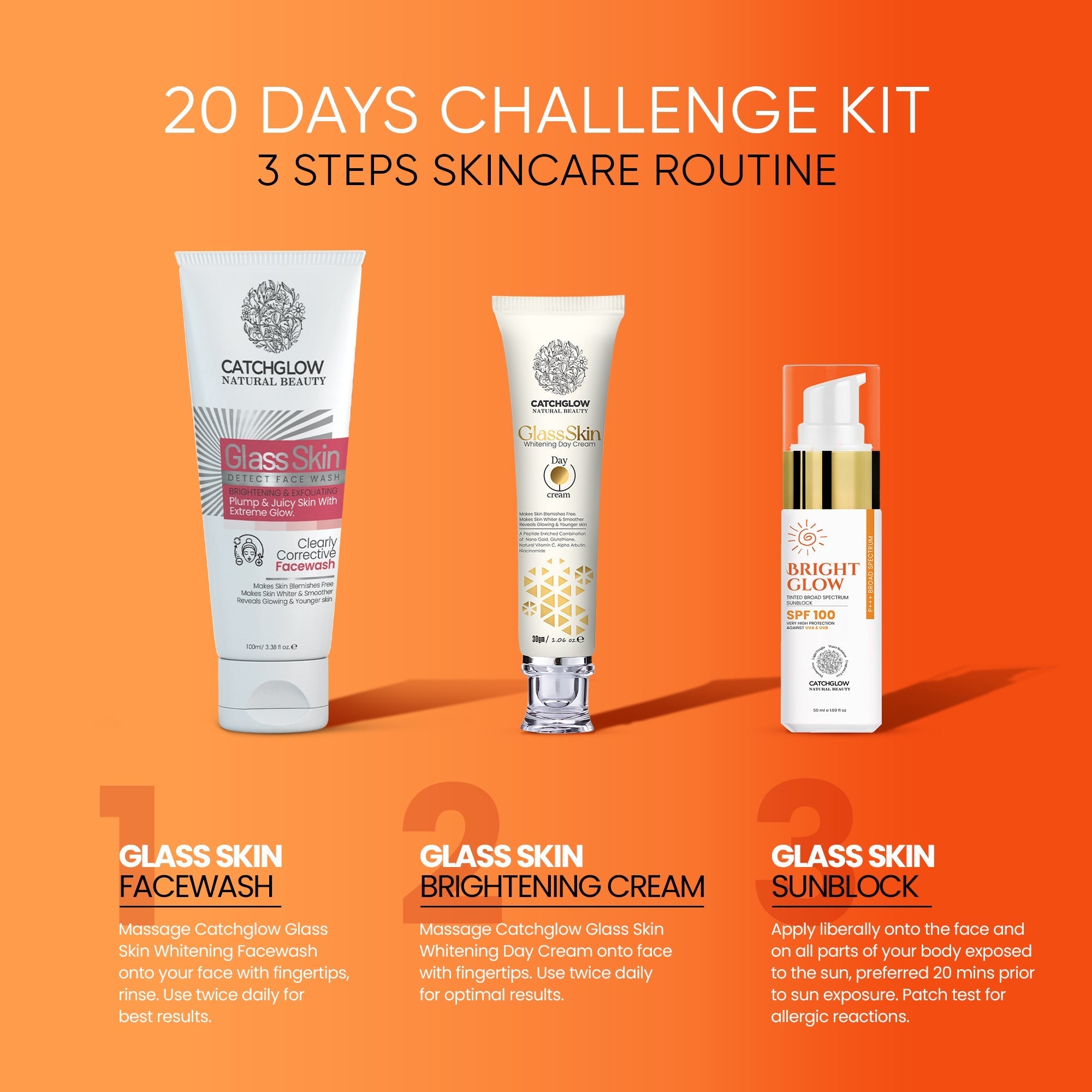 Glass Skin Challenge Kit.