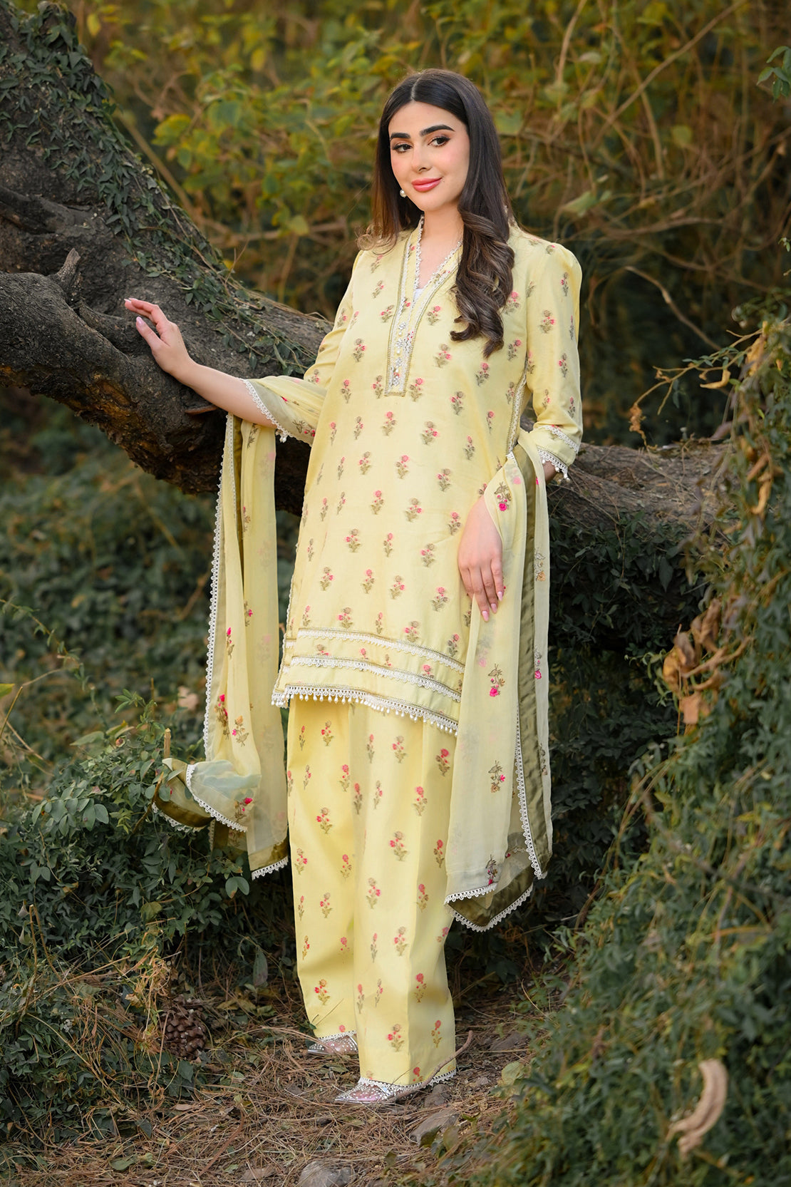 Jacquard - 3 Pc Suit - Jacquard Trouser