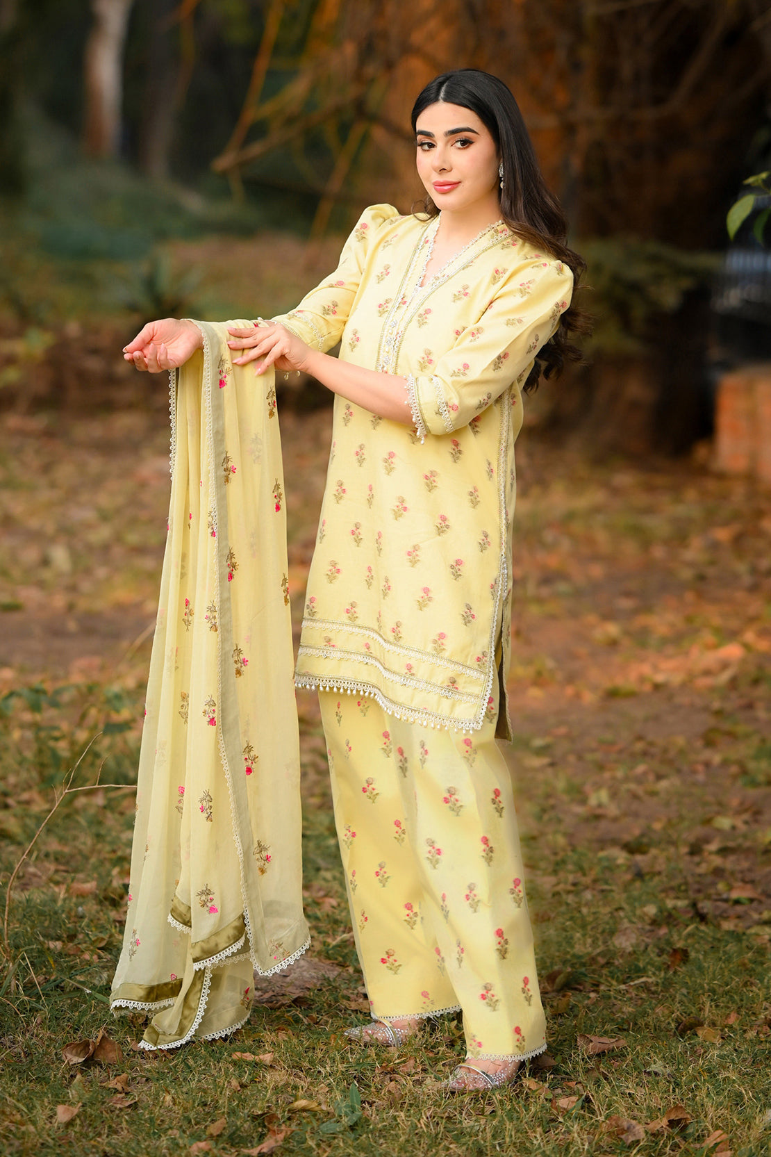 Jacquard - 3 Pc Suit - Jacquard Trouser