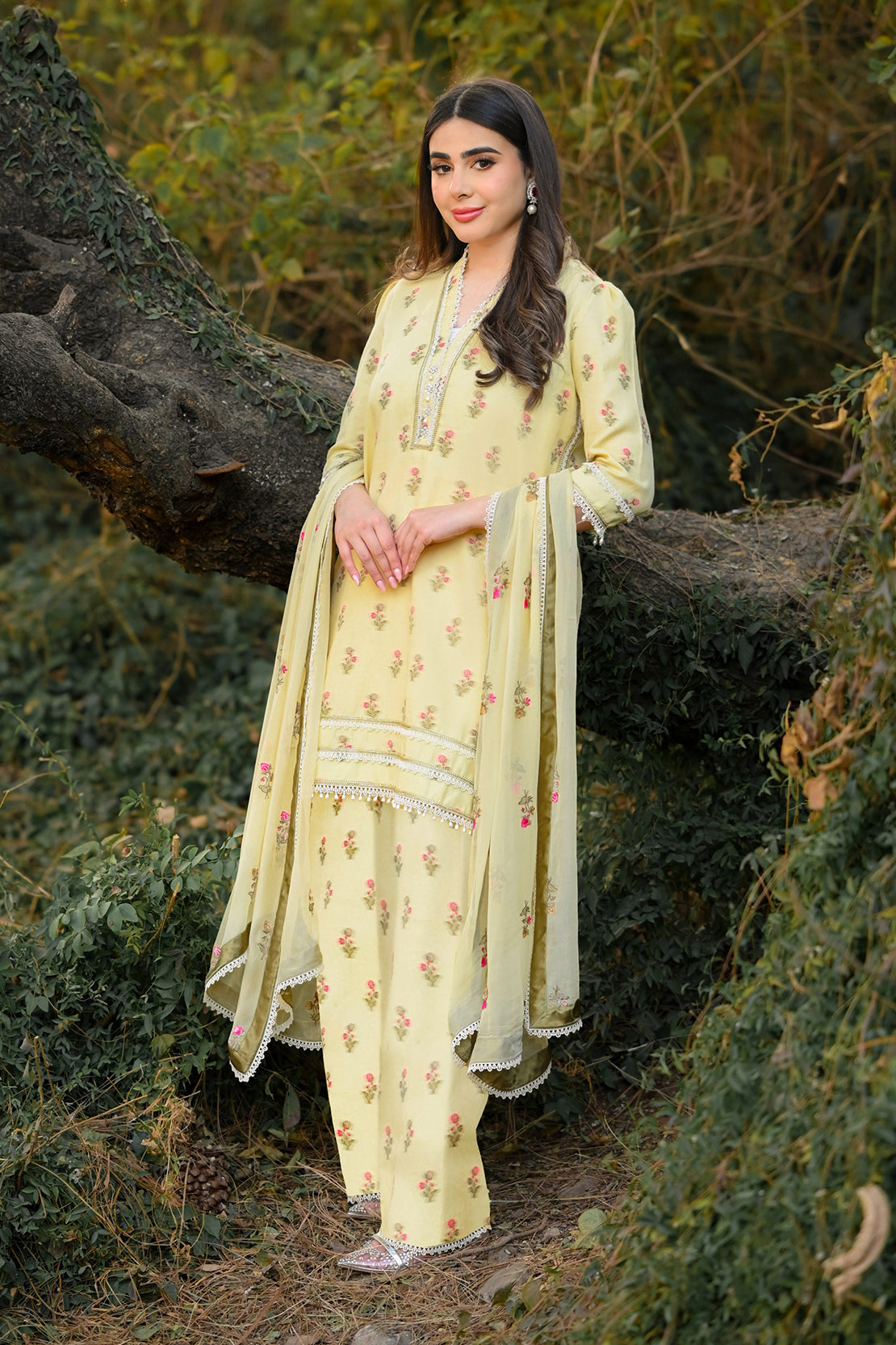 Jacquard - 3 Pc Suit - Jacquard Trouser