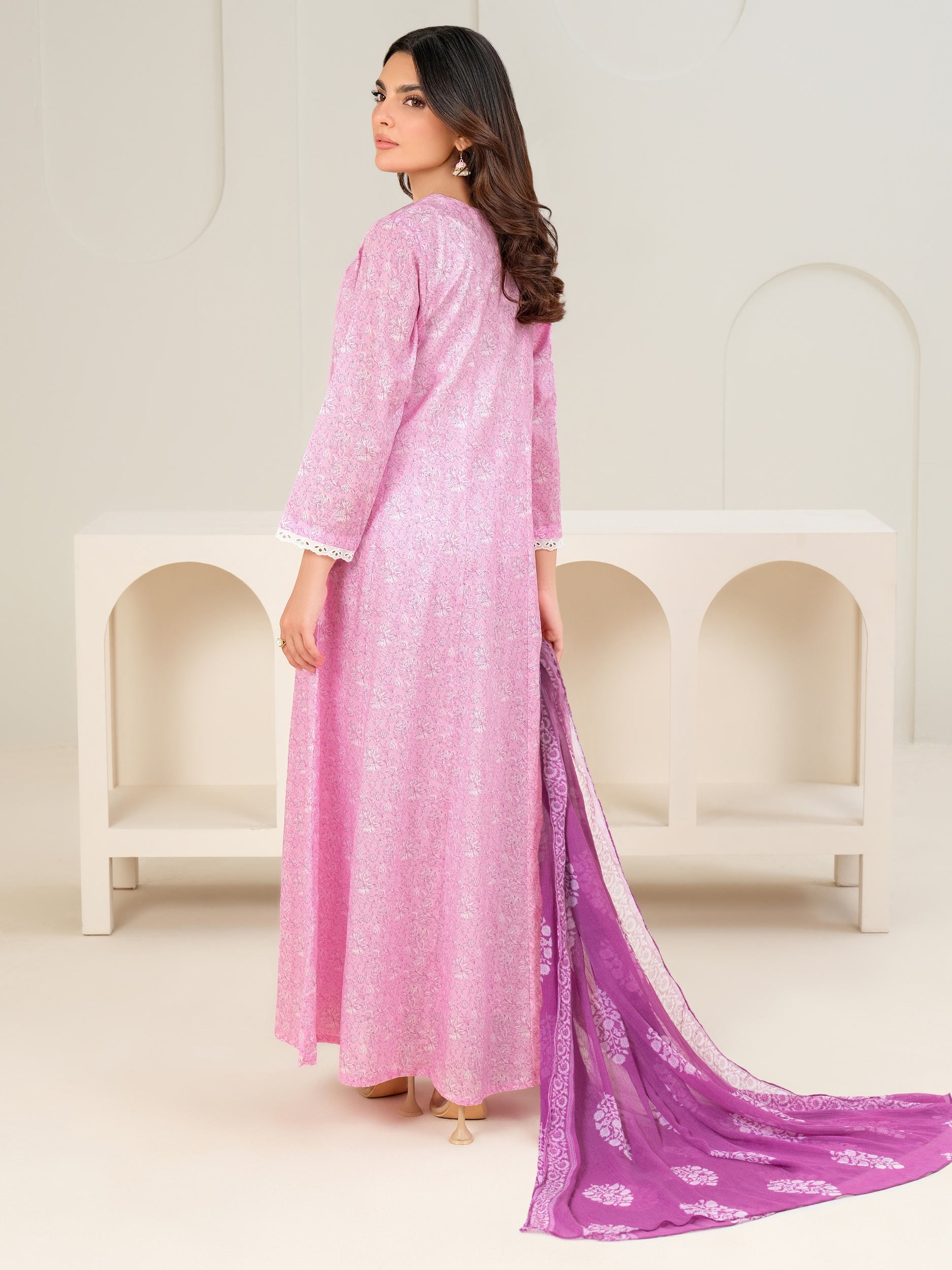 3 Piece Lawn Suit-Printed (Unstitched)