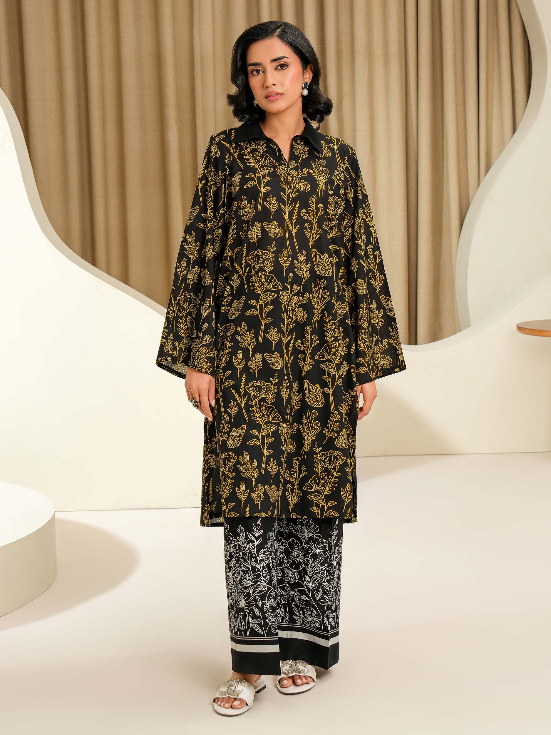 2 Piece Lawn Suit-Printed (Unstitched)
