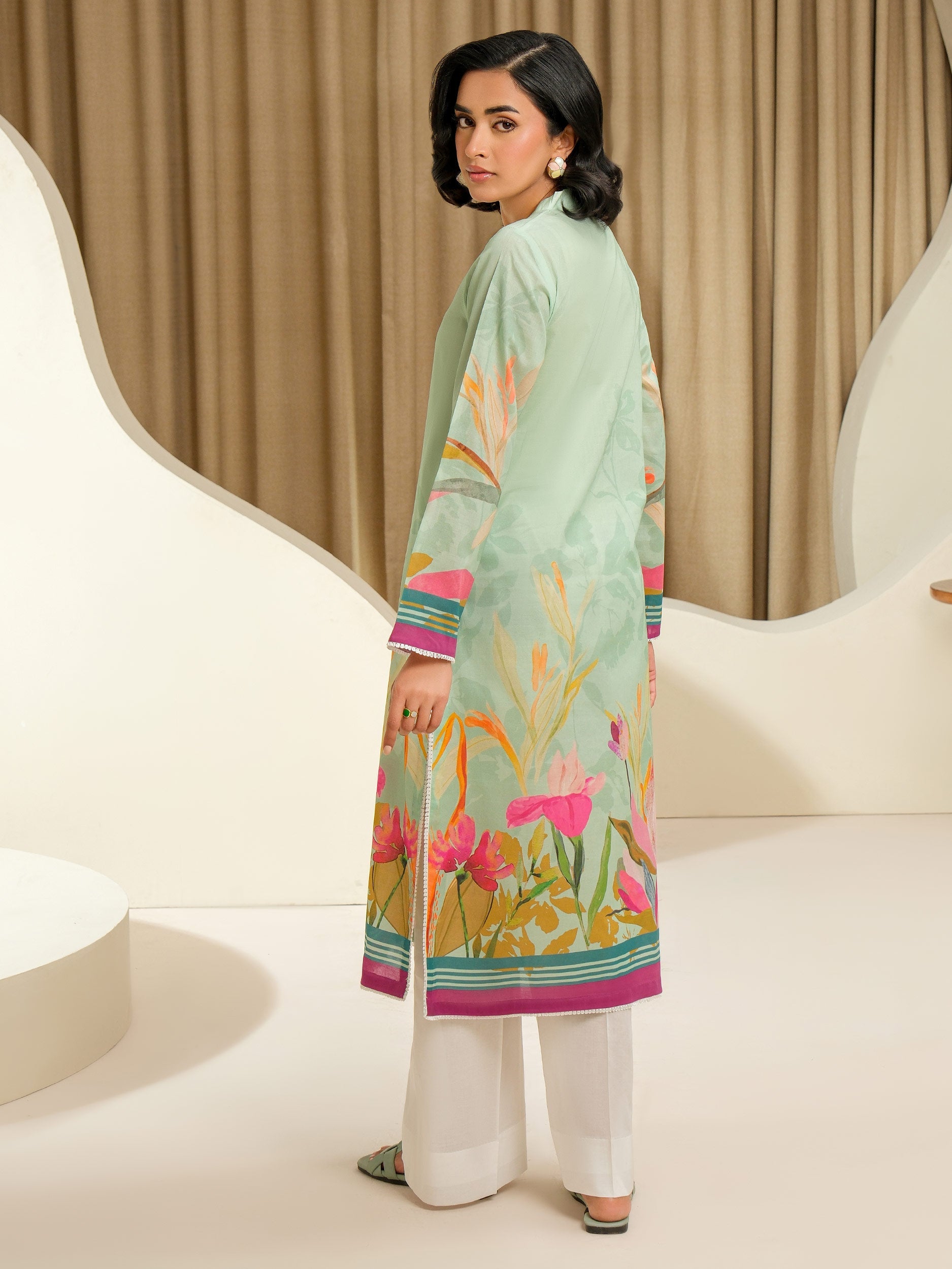 Lawn Shirt-Printed (Unstitched)