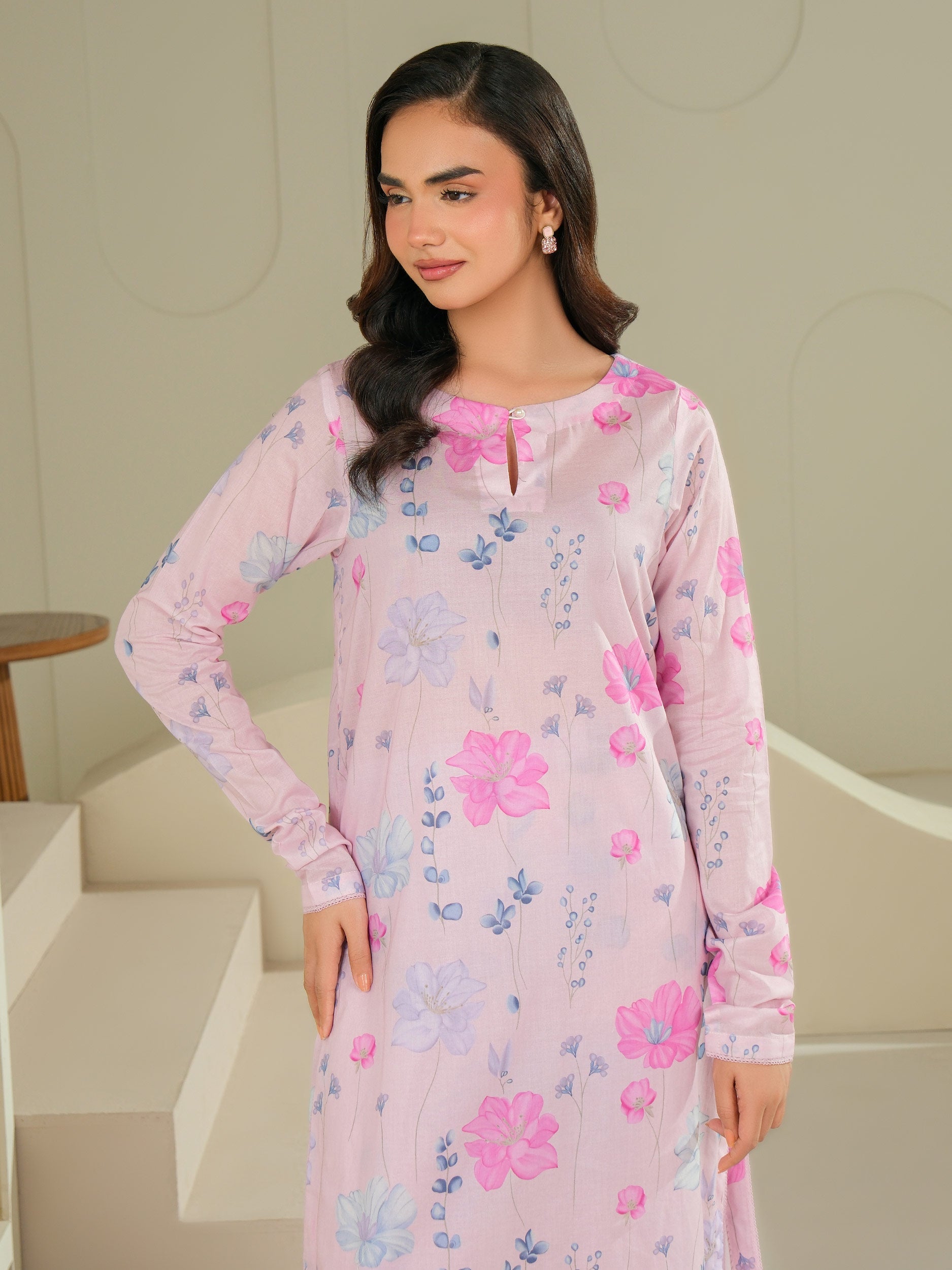 2 Piece Lawn Suit-Printed (Unstitched)