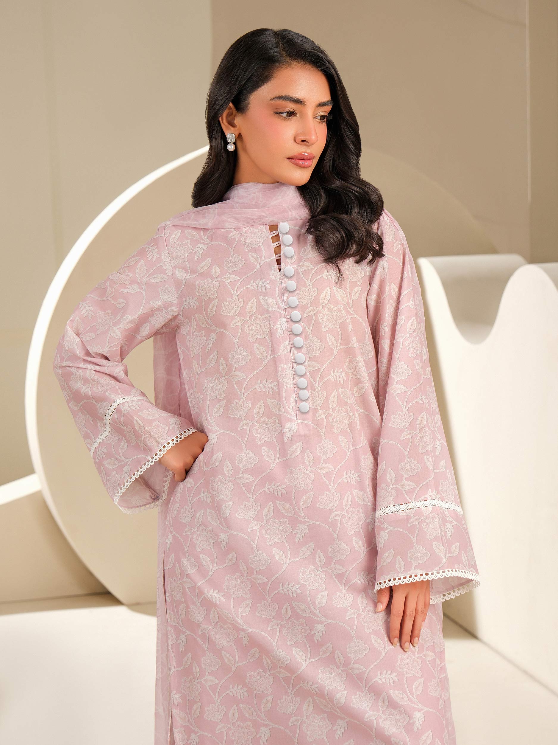 3 Piece Lawn Suit-Printed (Unstitched)