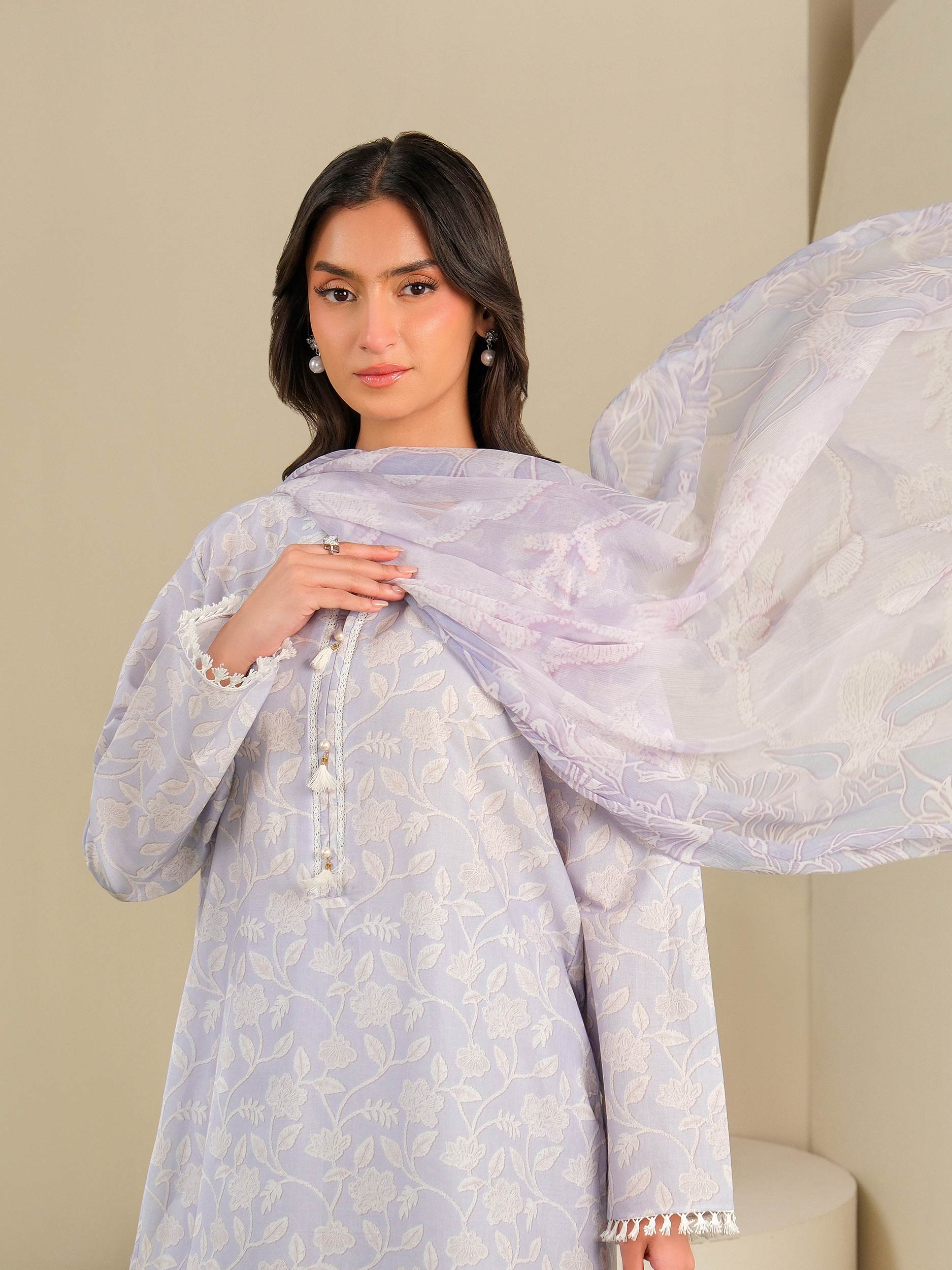 3 Piece Lawn Suit-Printed (Unstitched)