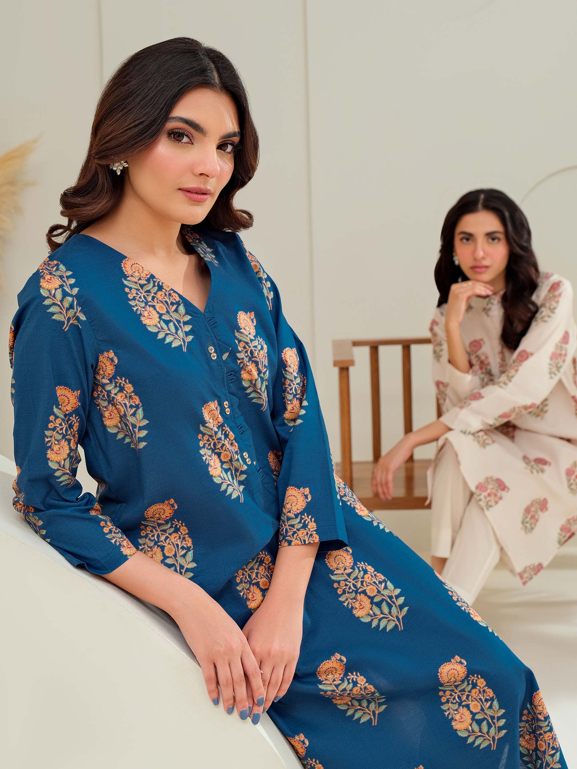 Lawn Shirt-Paste Print (Unstitched)