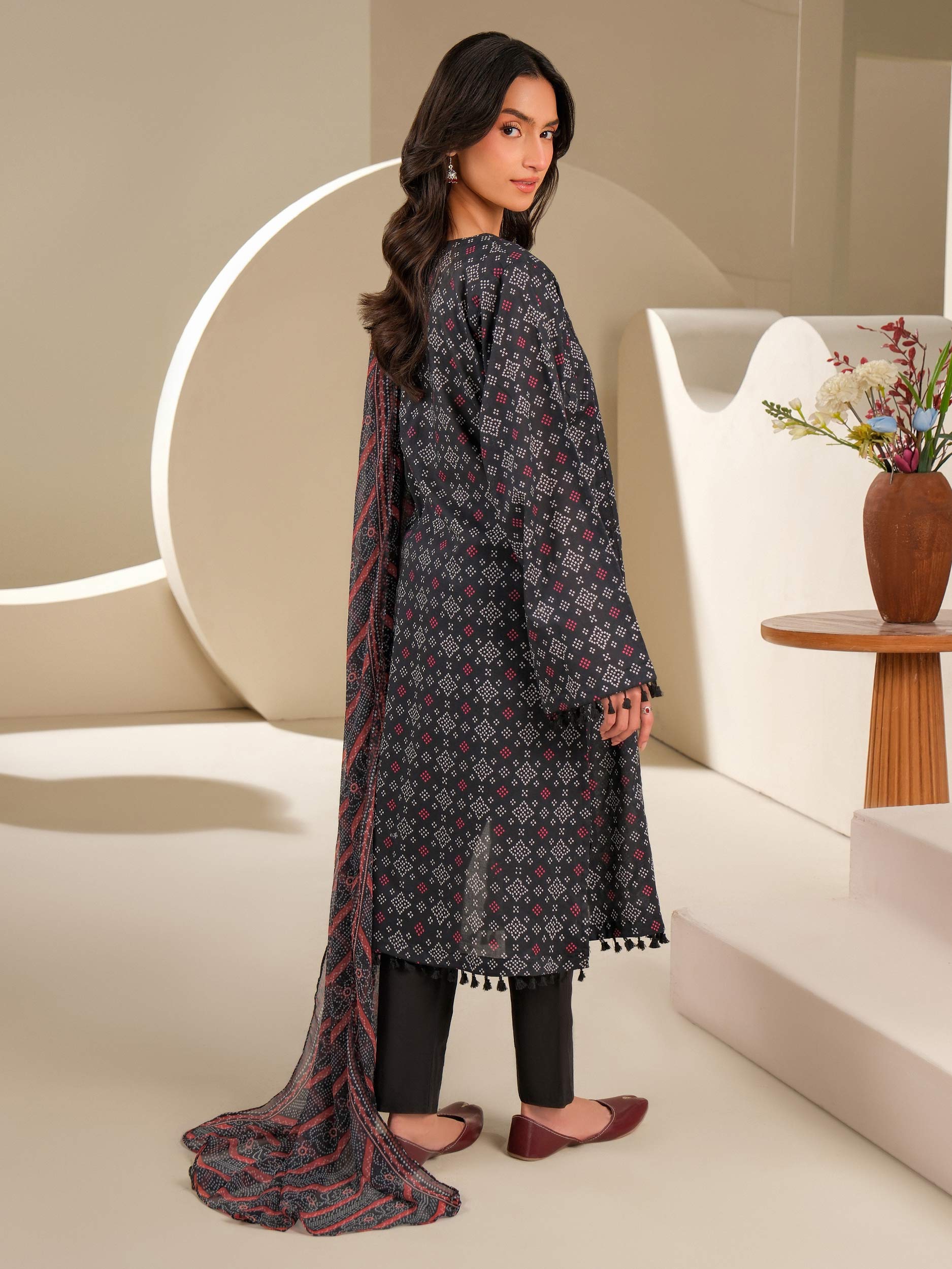2 Piece Lawn Suit-Printed (Unstitched)