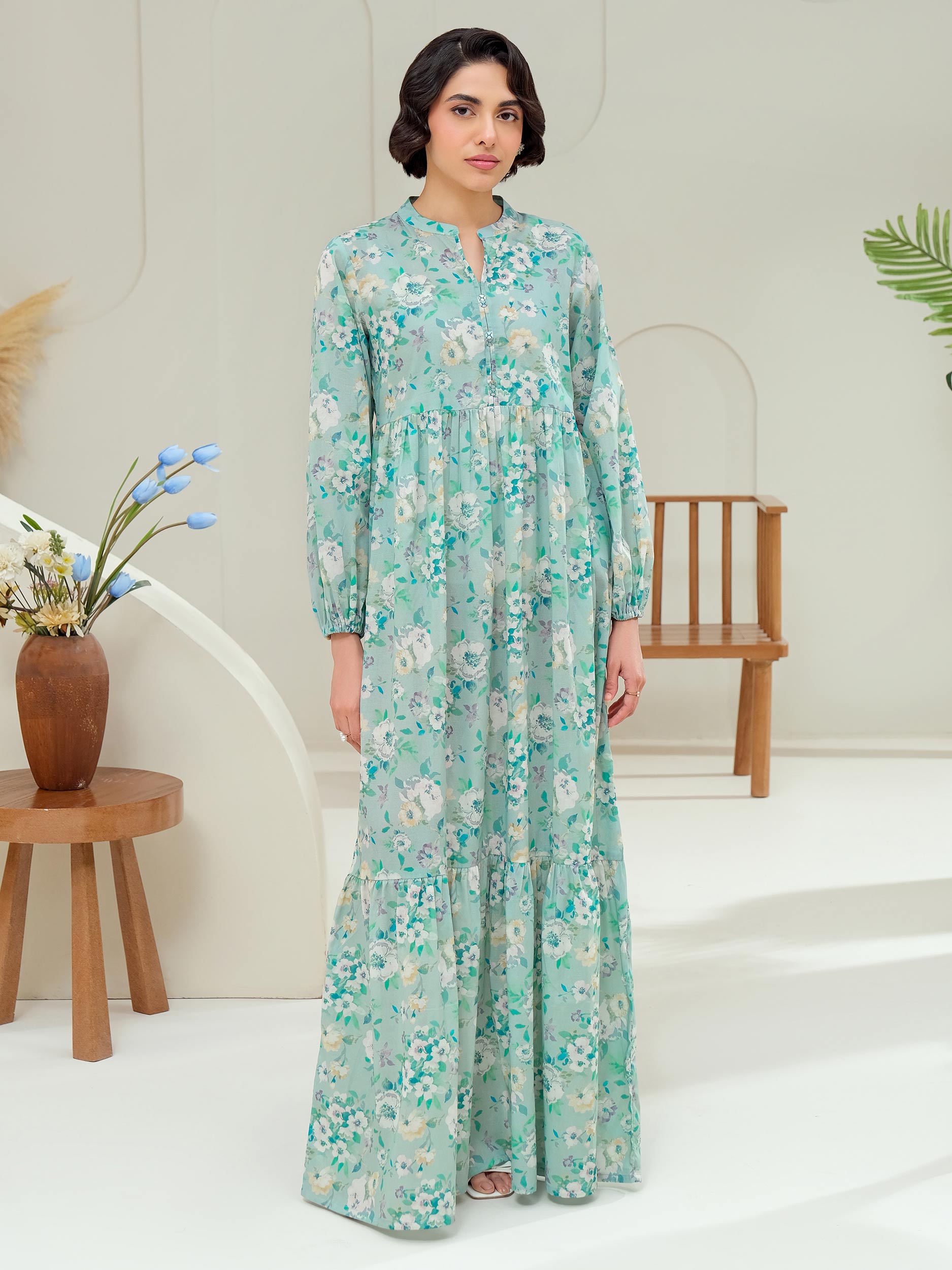 Lawn Shirt-Printed (Unstitched)