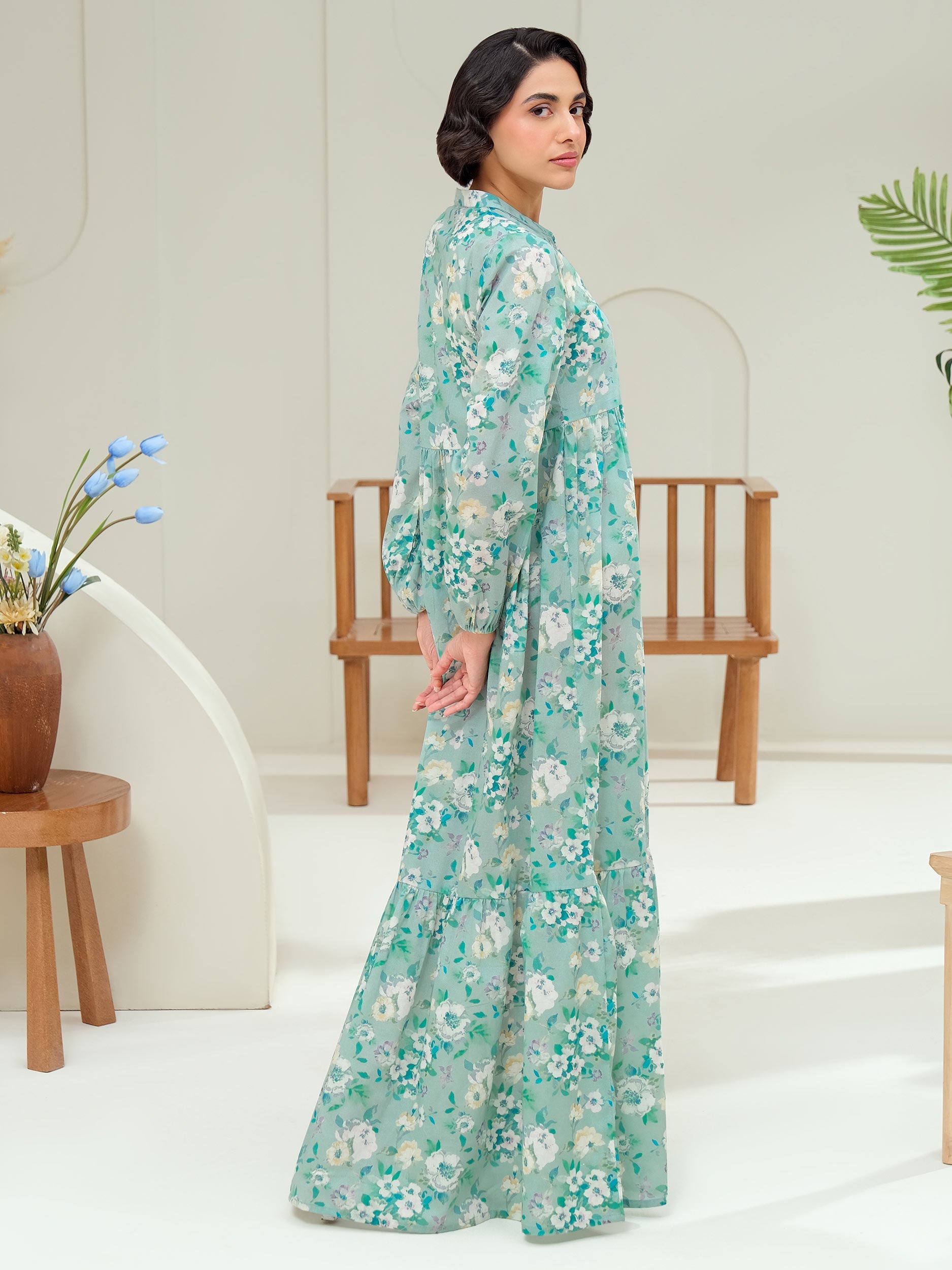 Lawn Shirt-Printed (Unstitched)