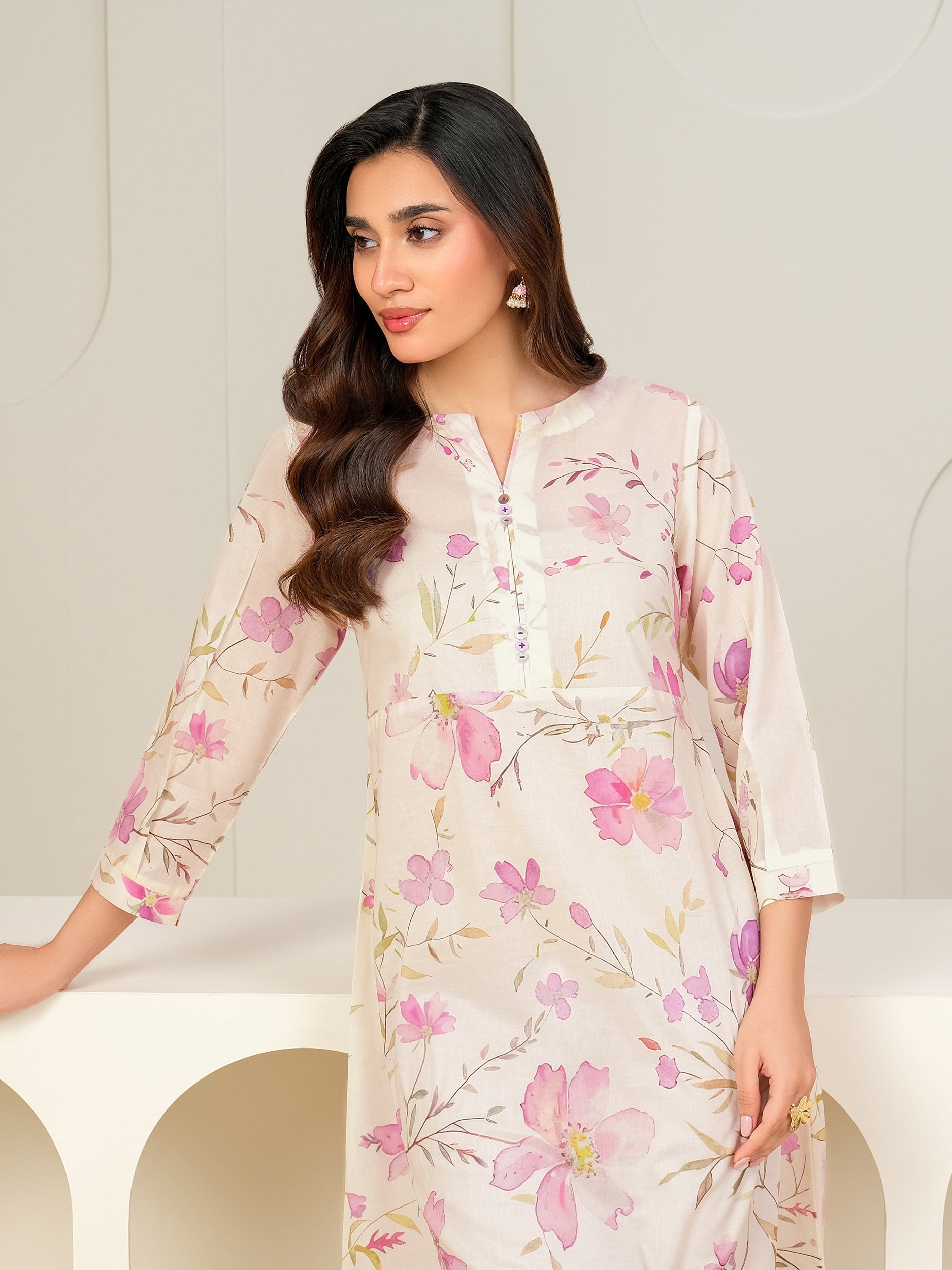 Lawn Shirt-Printed (Unstitched)