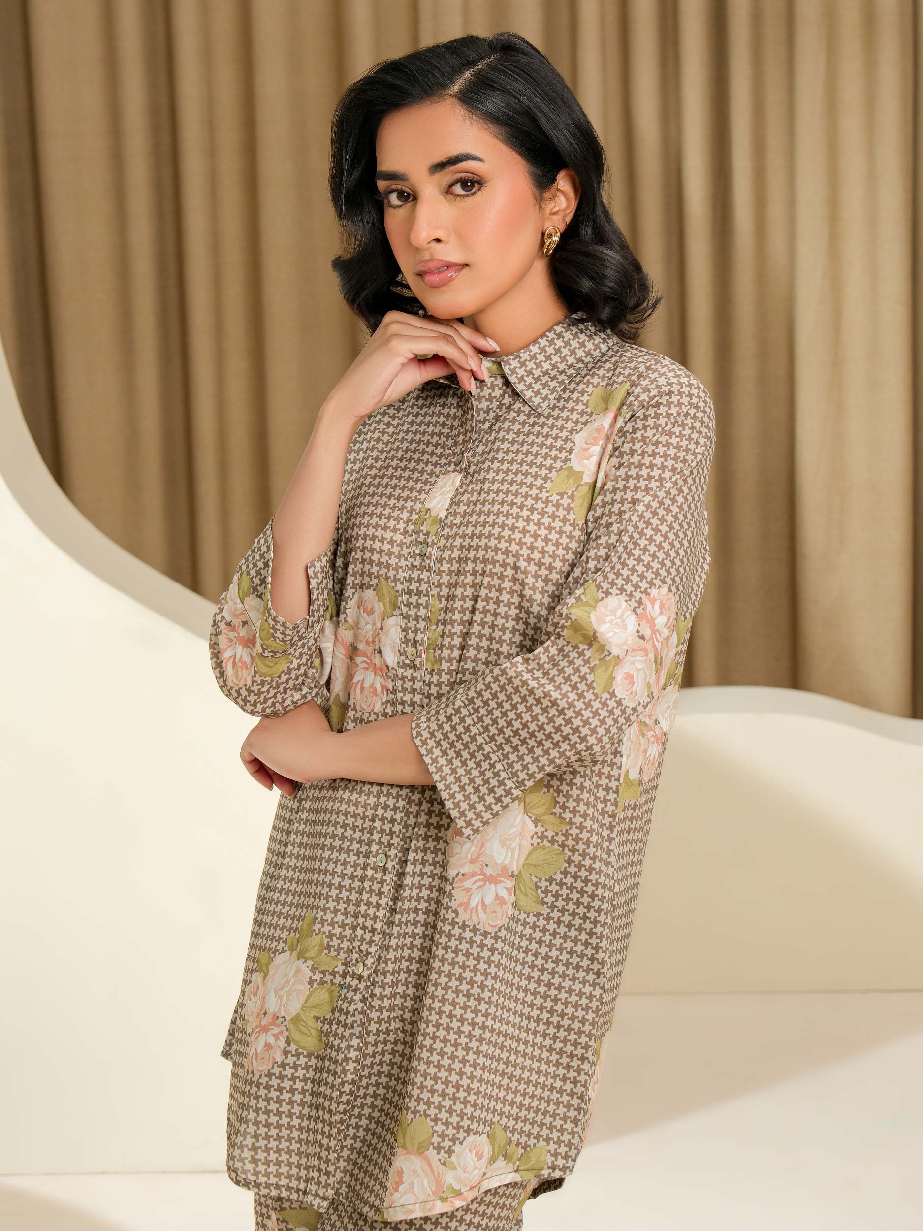 Lawn Shirt-Printed (Unstitched)