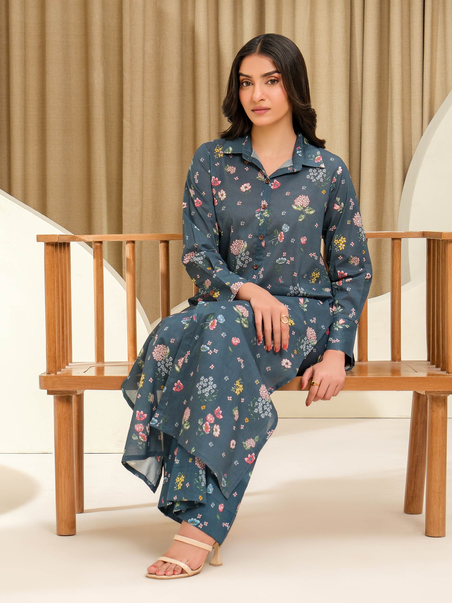 Lawn Shirt-Printed (Unstitched)