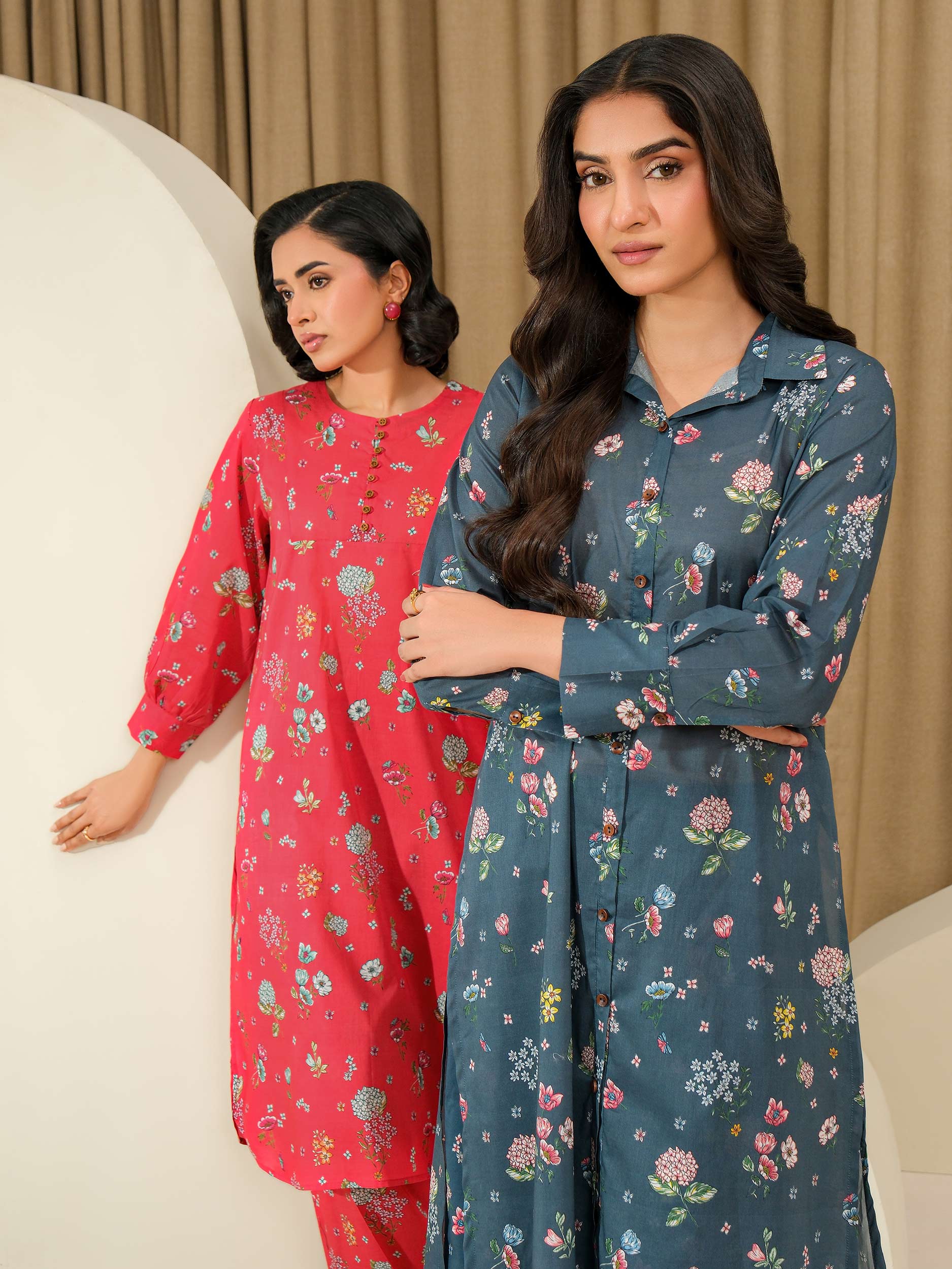 Lawn Shirt-Printed (Unstitched)