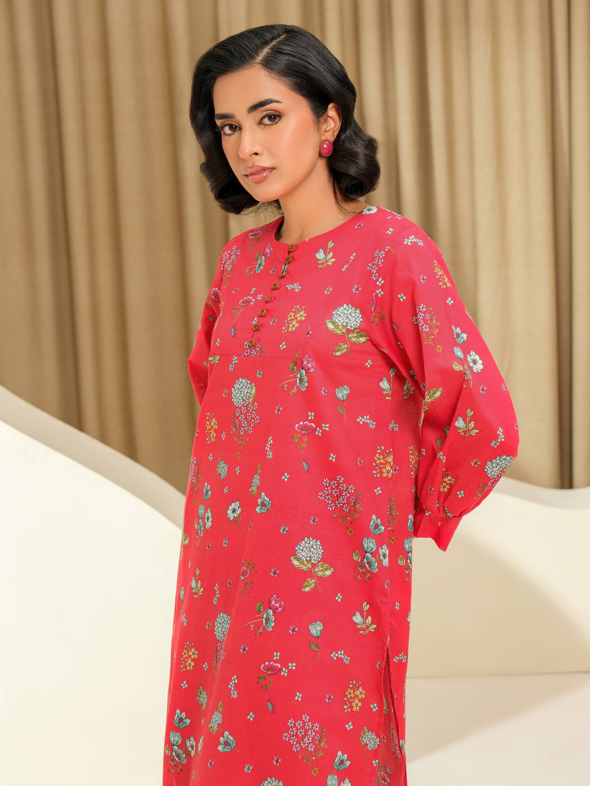 Lawn Shirt-Printed (Unstitched)