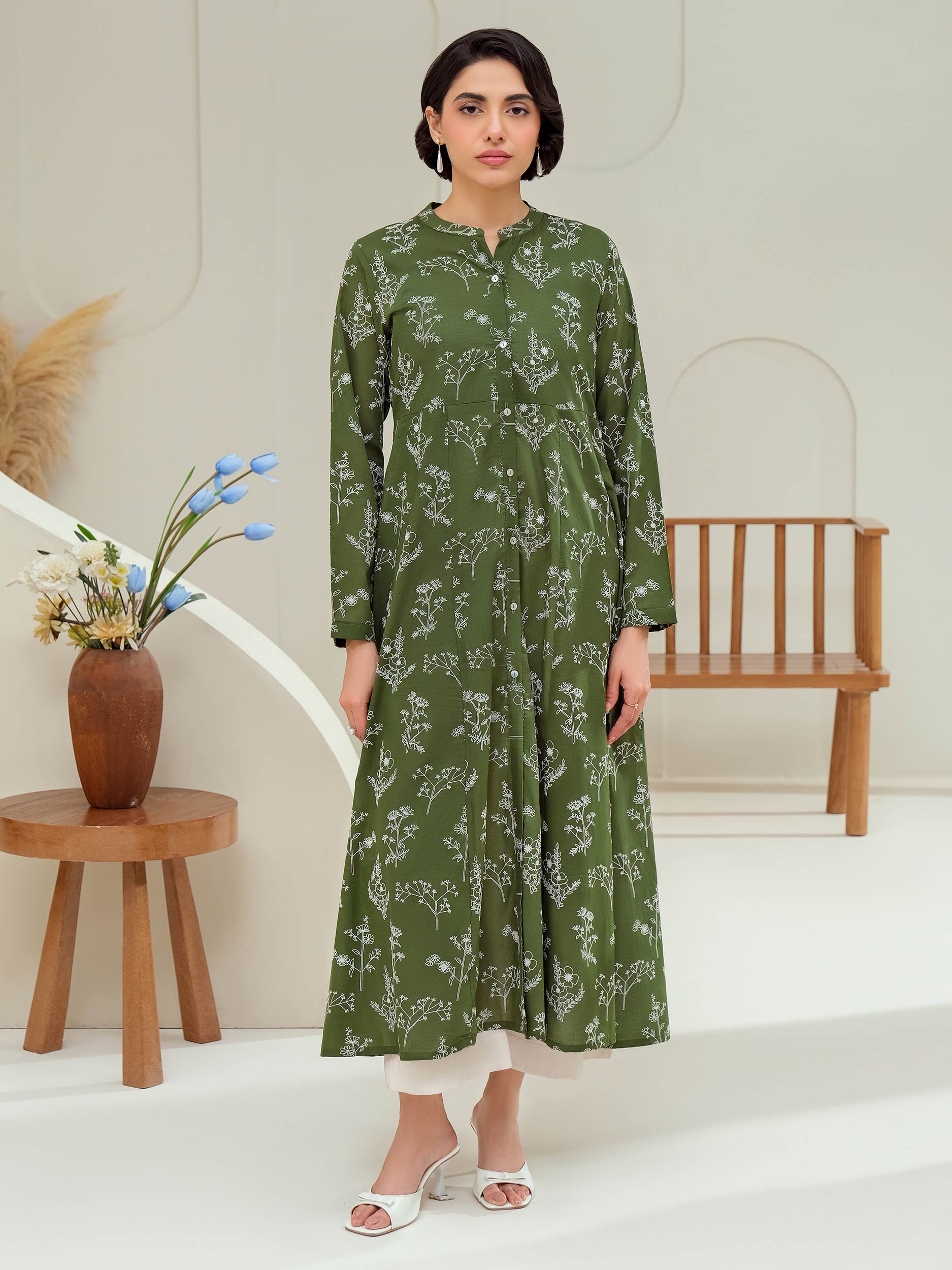 Lawn Shirt-Paste Print (Unstitched)