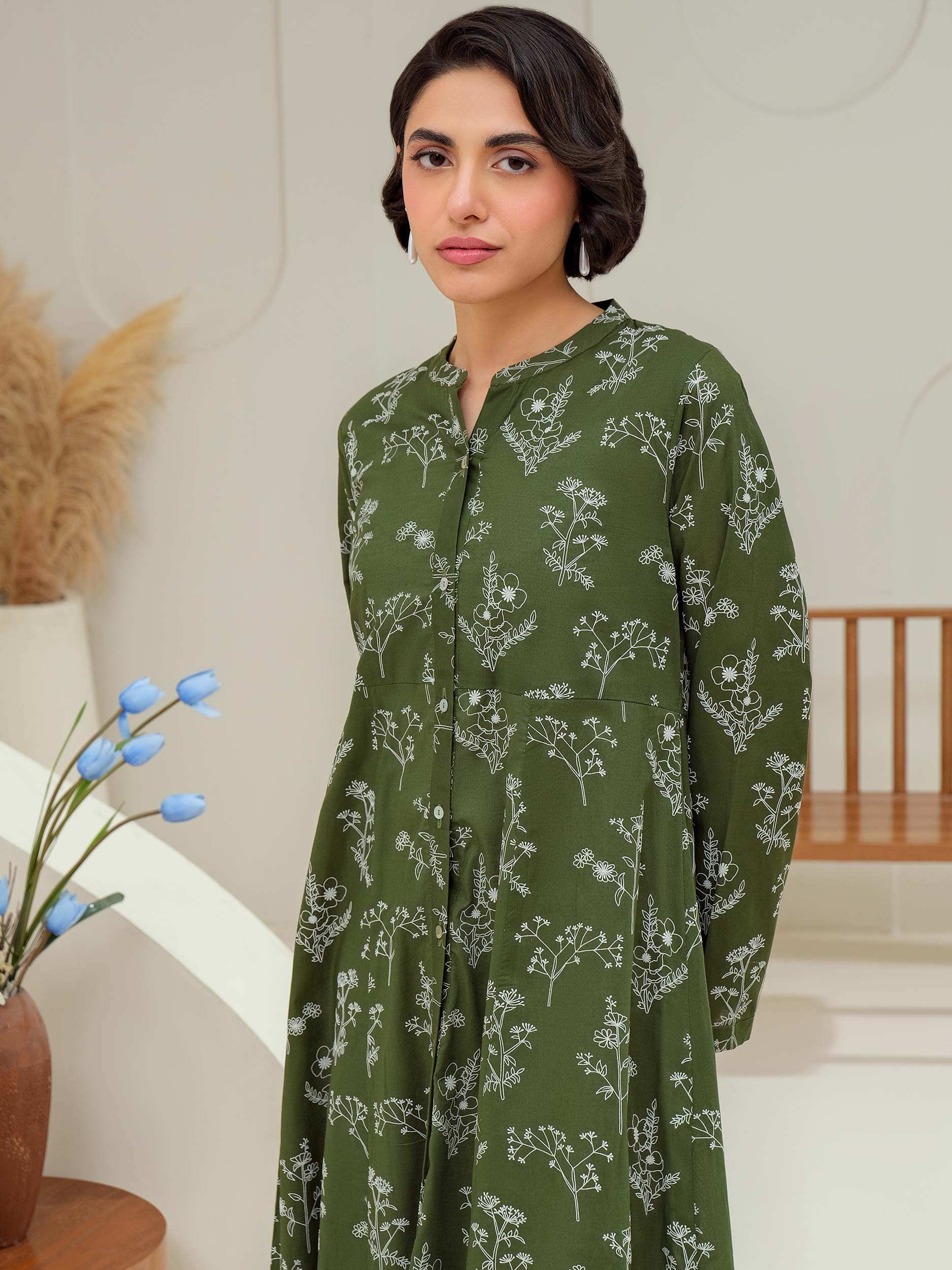 Lawn Shirt-Paste Print (Unstitched)