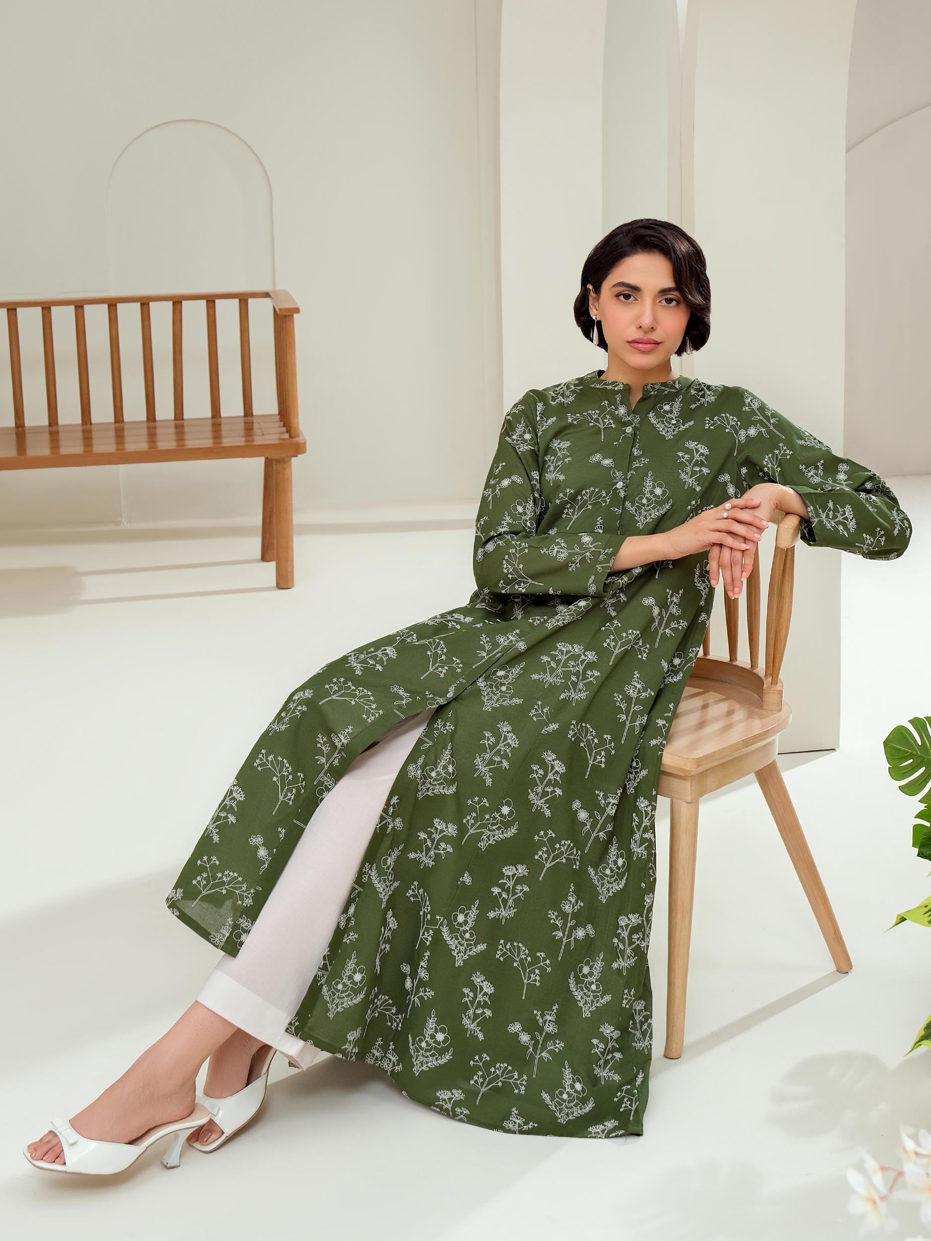 Lawn Shirt-Paste Print (Unstitched)