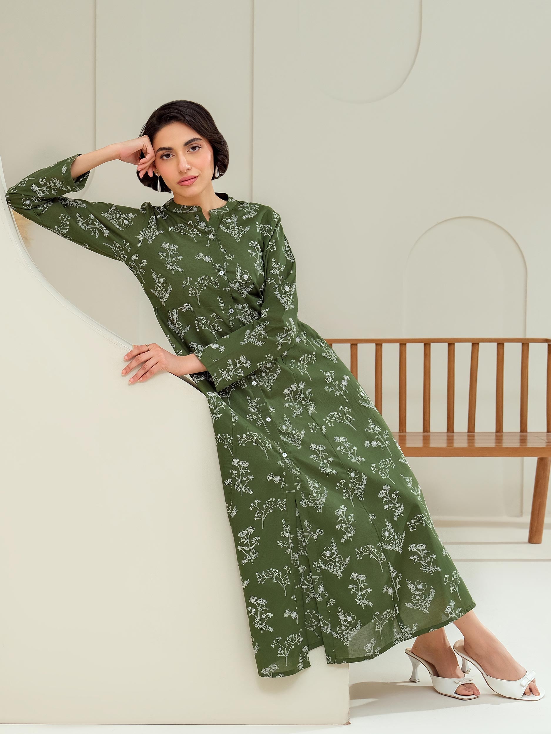 Lawn Shirt-Paste Print (Unstitched)
