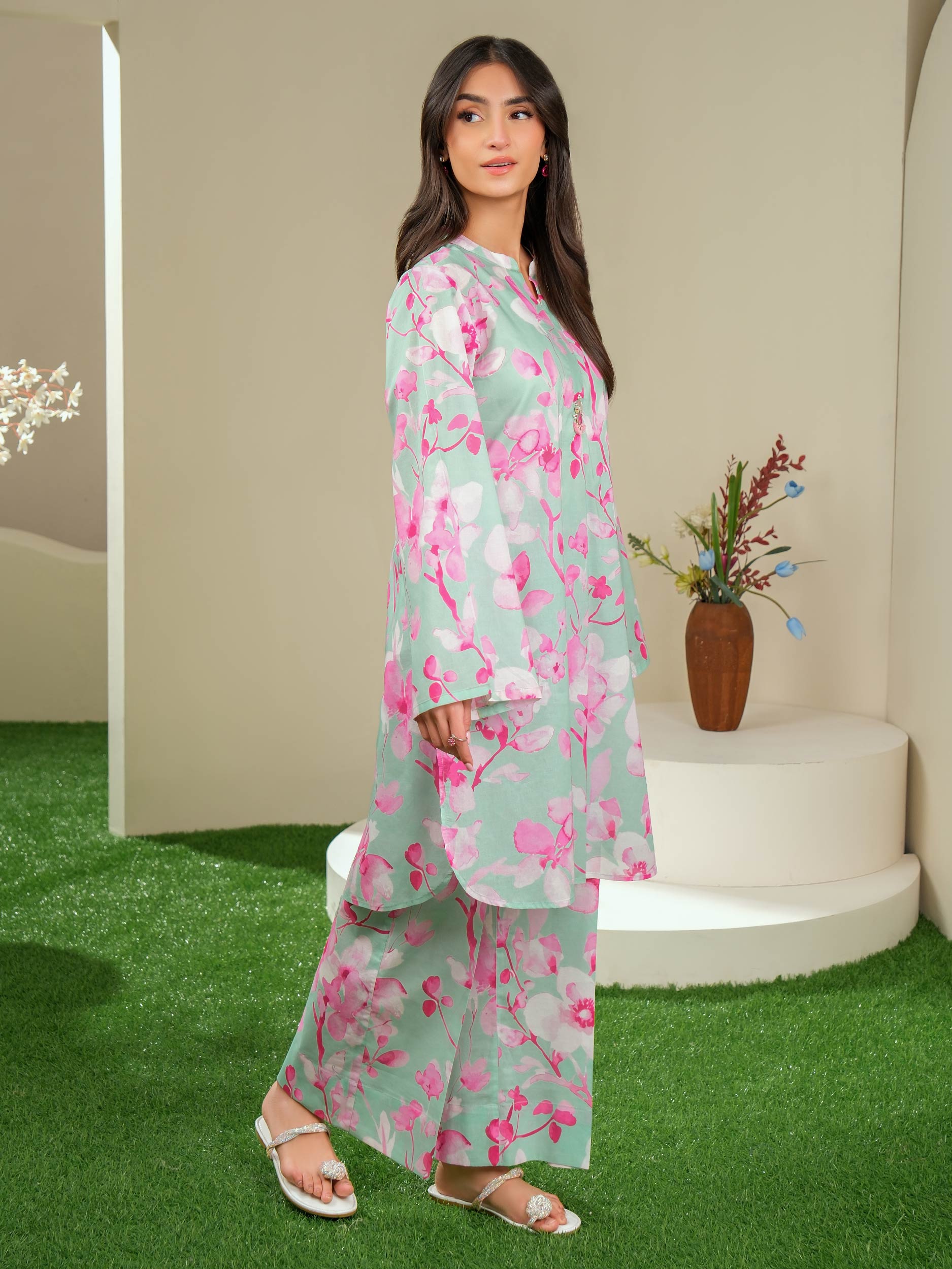 Lawn Shirt-Printed (Unstitched)