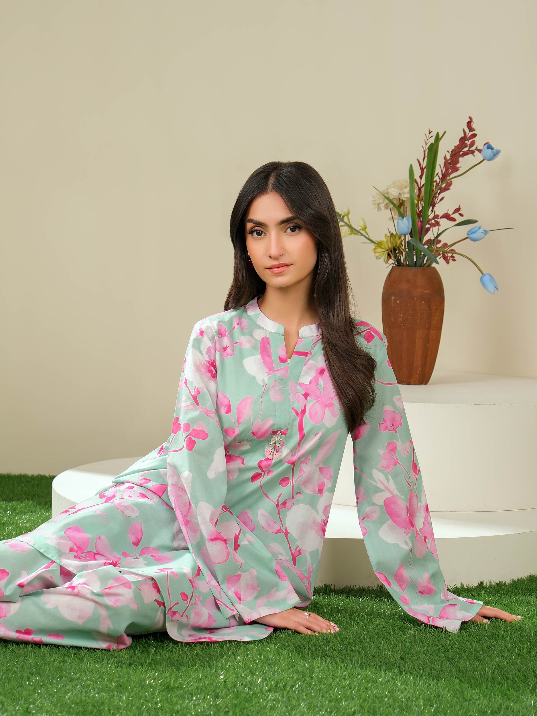 Lawn Shirt-Printed (Unstitched)