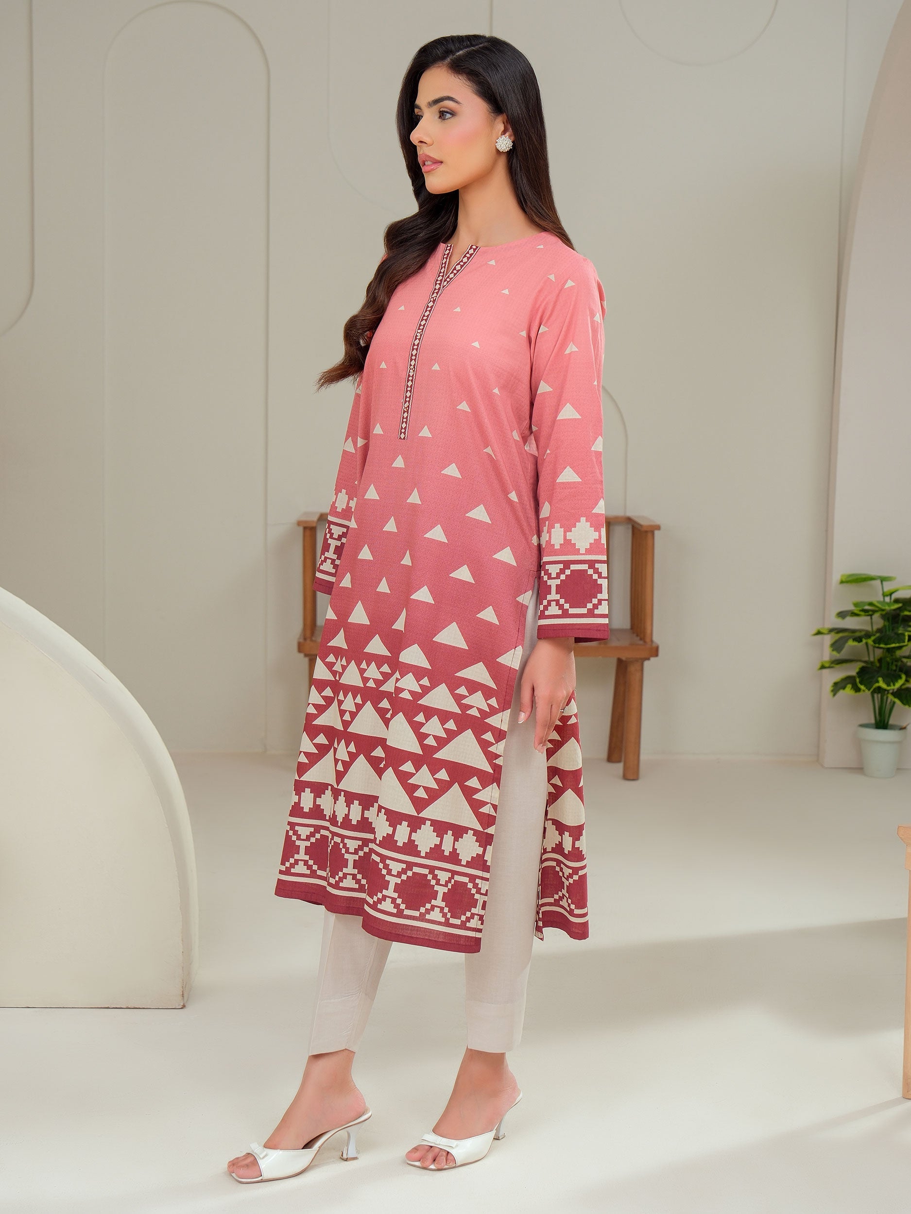 Lawn Shirt-Printed (Unstitched)