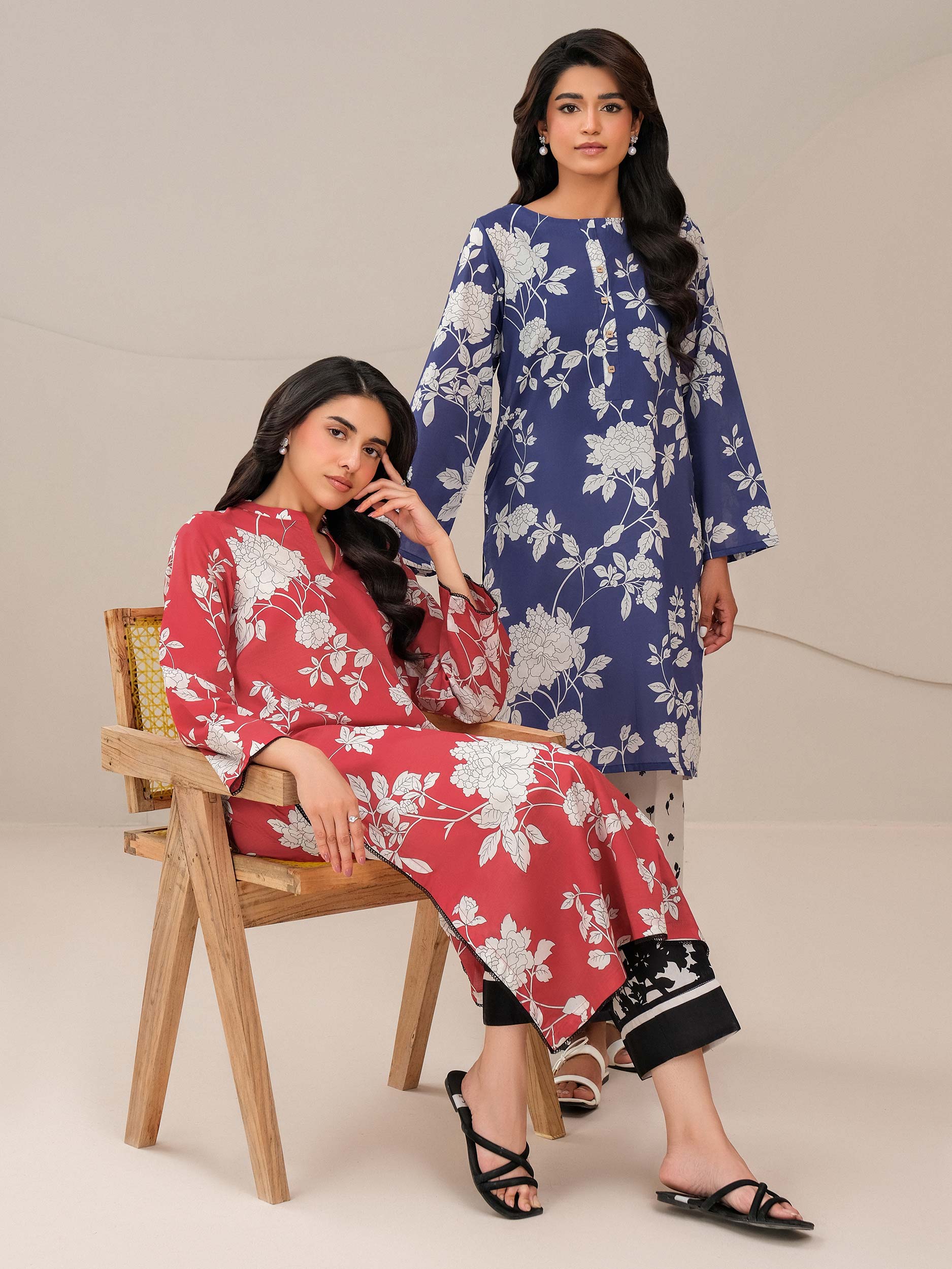 2 Piece Lawn Suit-Printed (Unstitched)