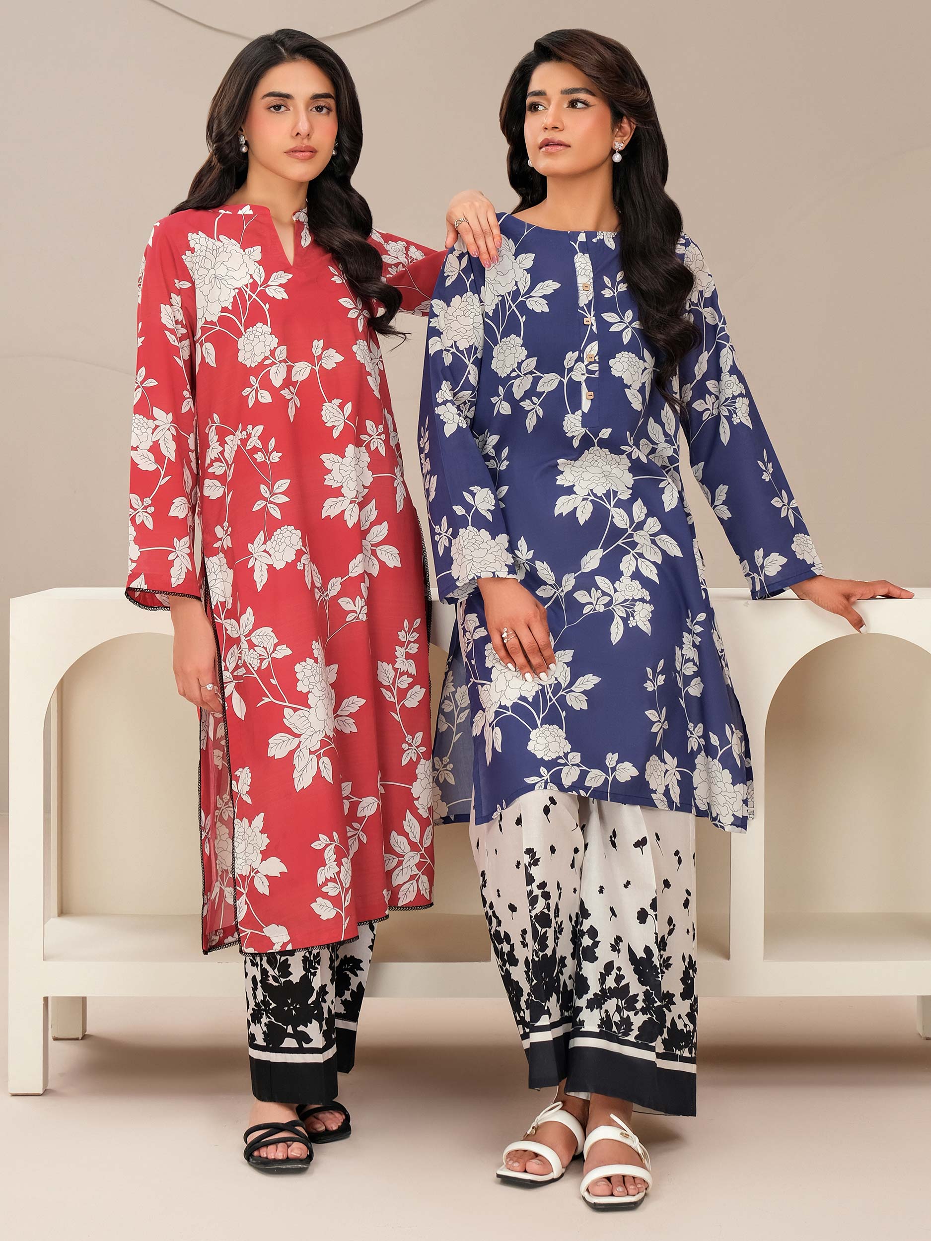 2 Piece Lawn Suit-Printed (Unstitched)