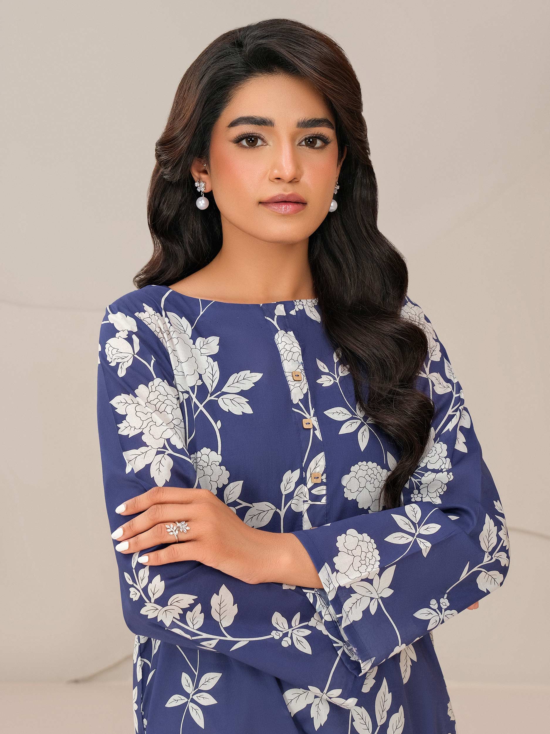 2 Piece Lawn Suit-Printed (Unstitched)