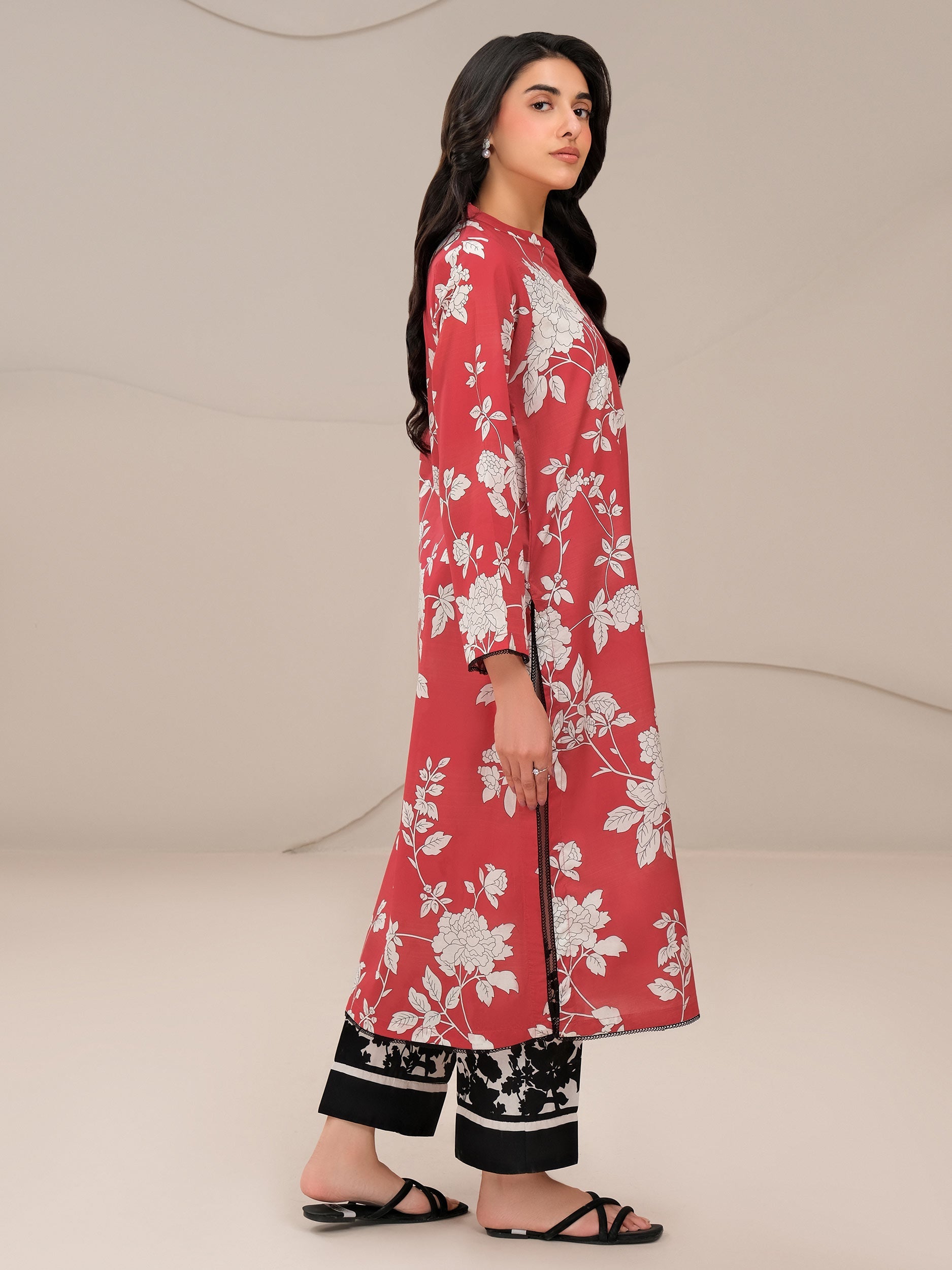 2 Piece Lawn Suit-Printed (Unstitched)