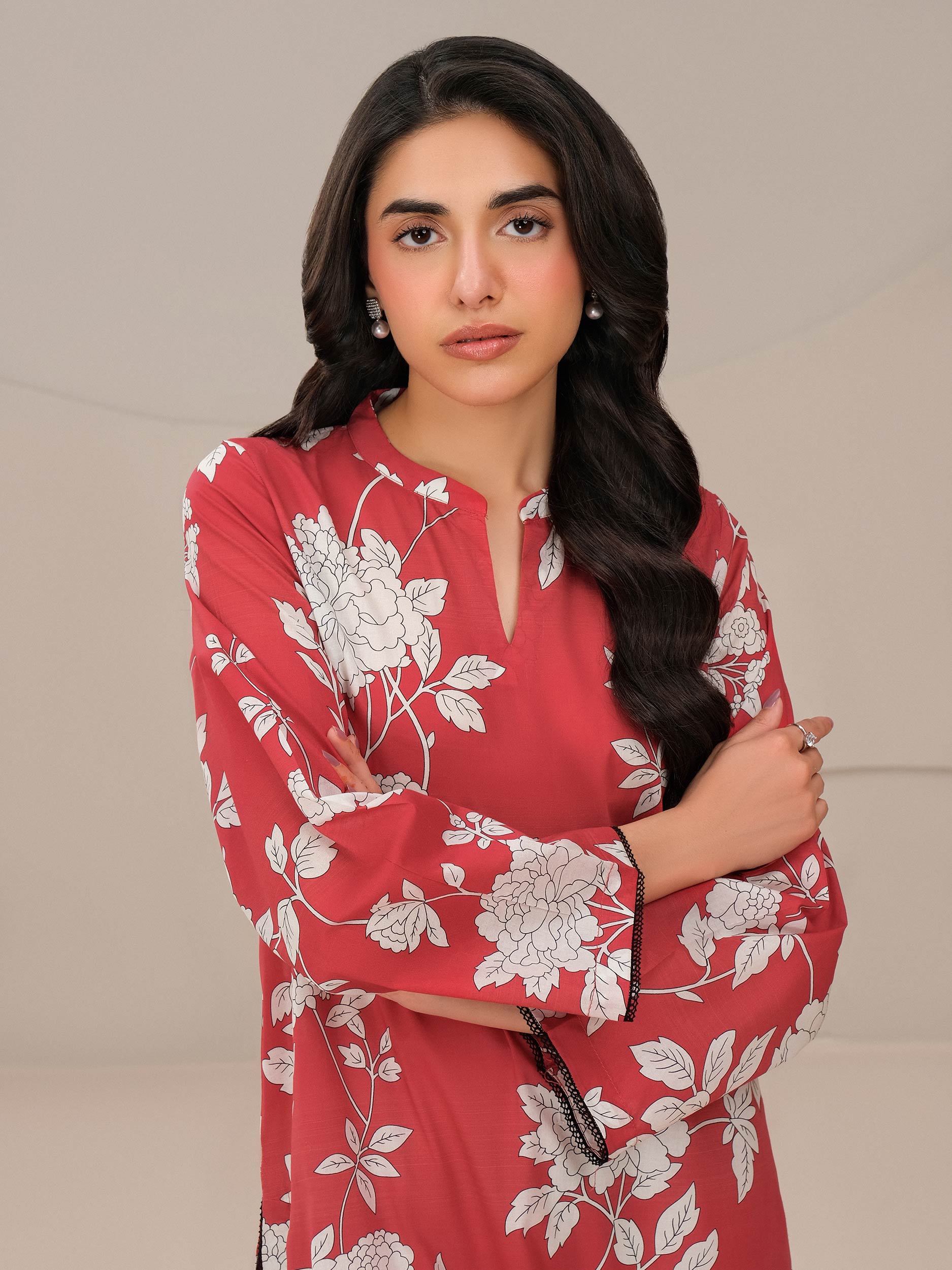 2 Piece Lawn Suit-Printed (Unstitched)