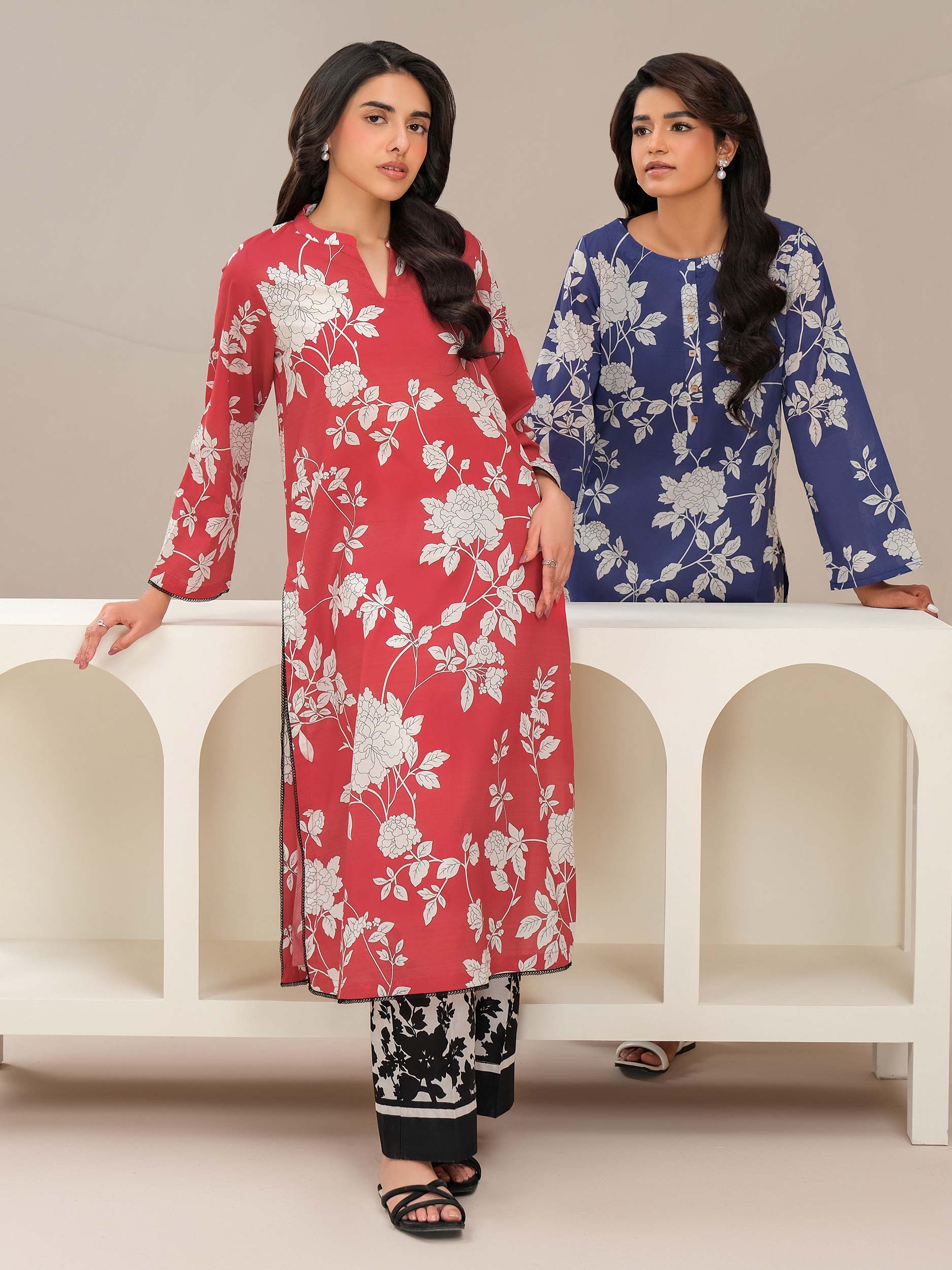 2 Piece Lawn Suit-Printed (Unstitched)