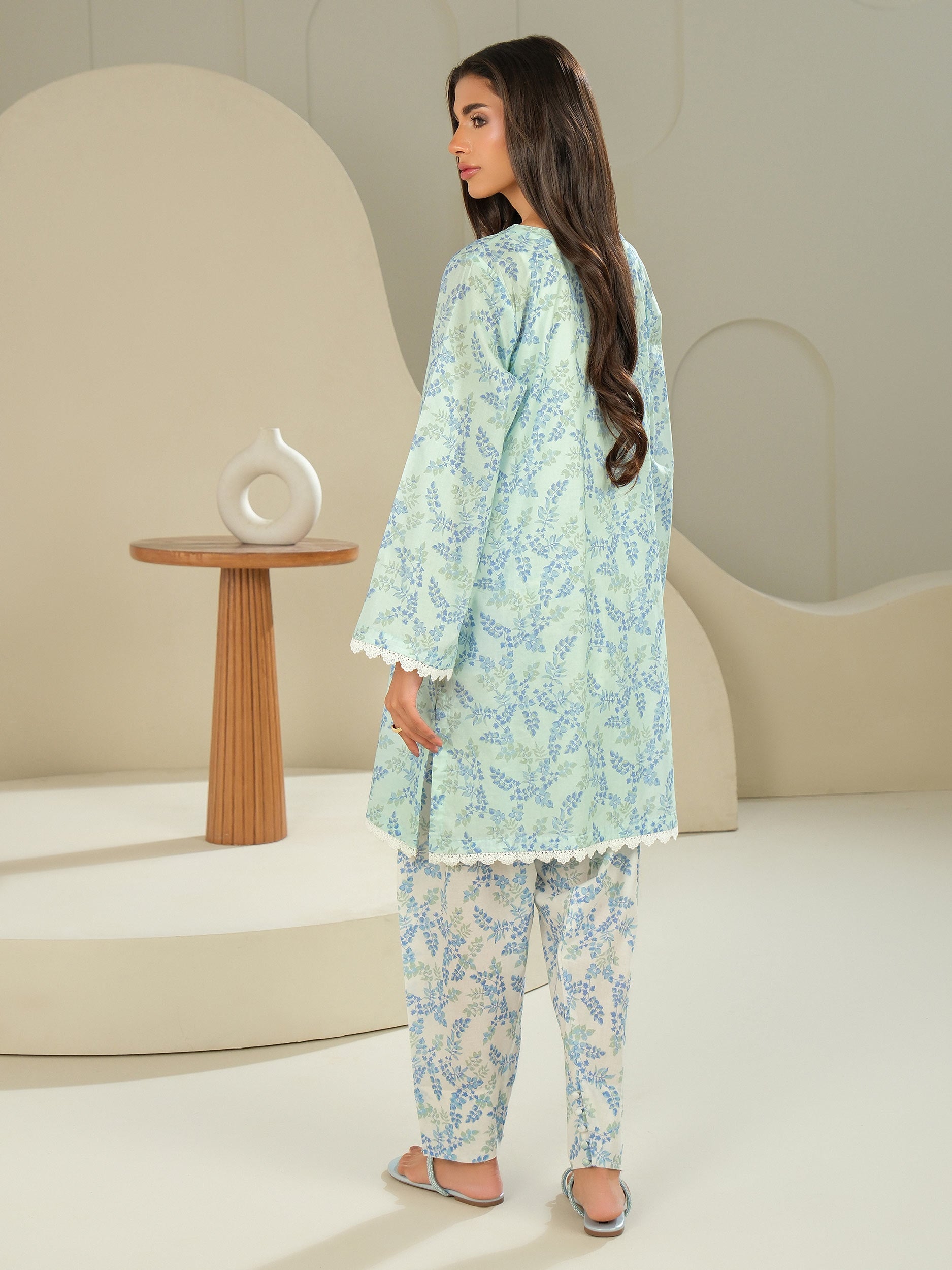 2 Piece Lawn Suit-Printed (Unstitched)