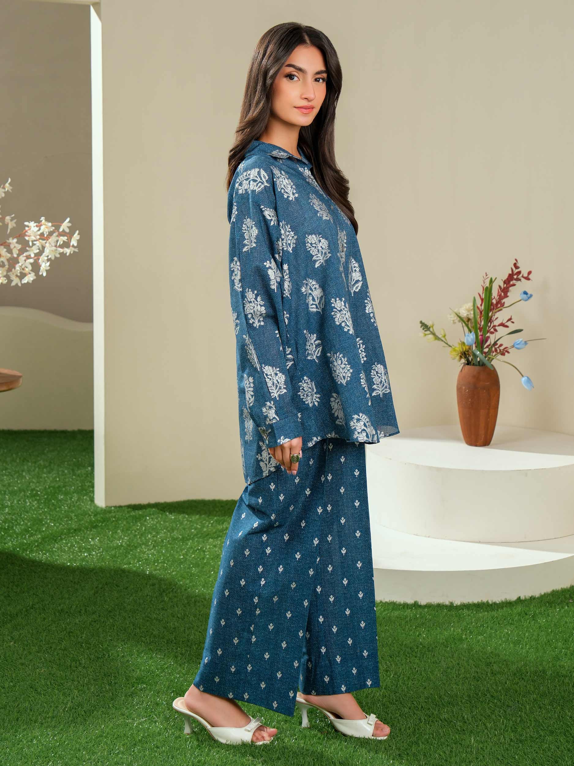 2 Piece Lawn Suit-Paste Print (Unstitched)