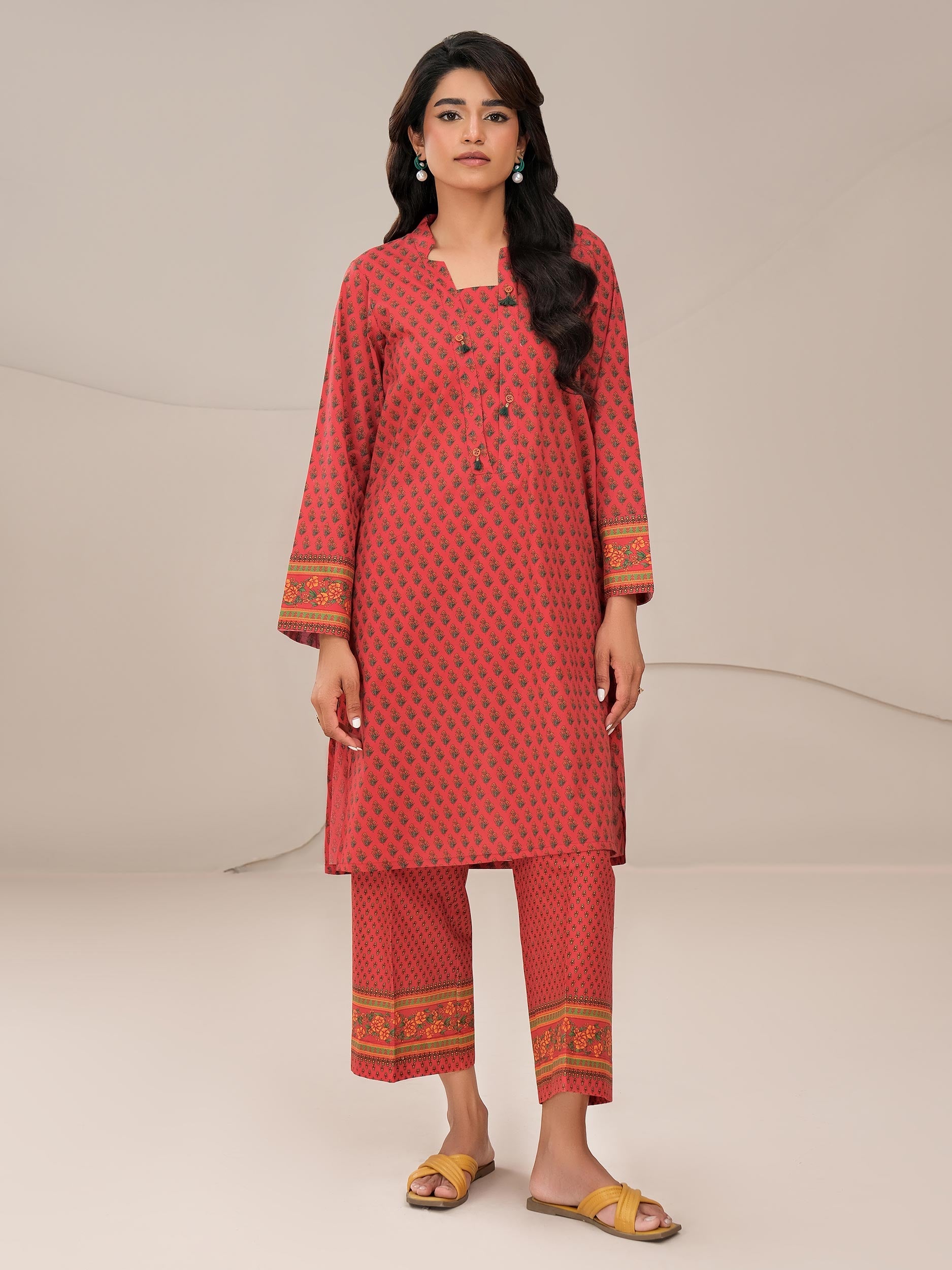 2 Piece Lawn Suit-Printed (Unstitched)