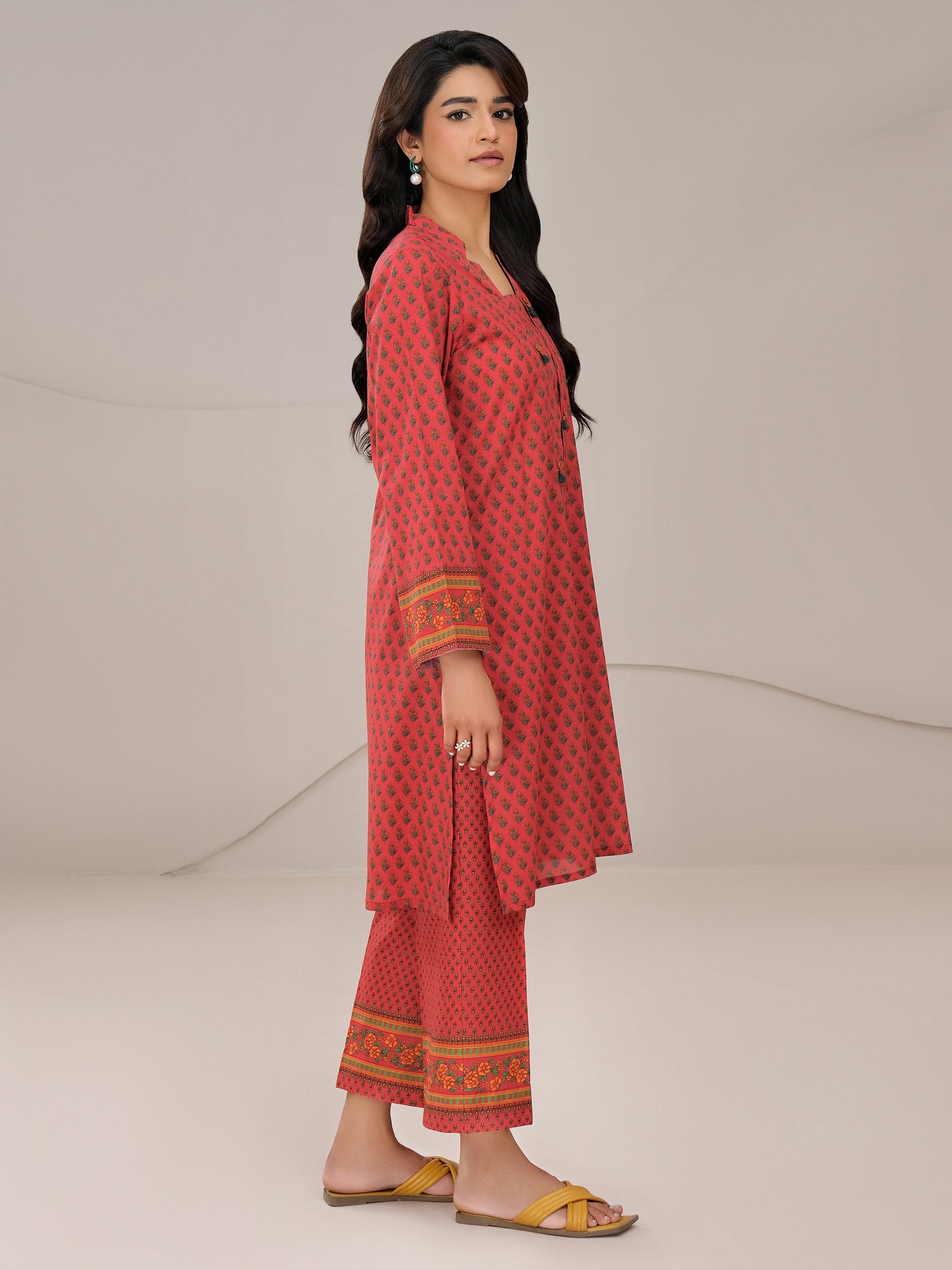 2 Piece Lawn Suit-Printed (Unstitched)