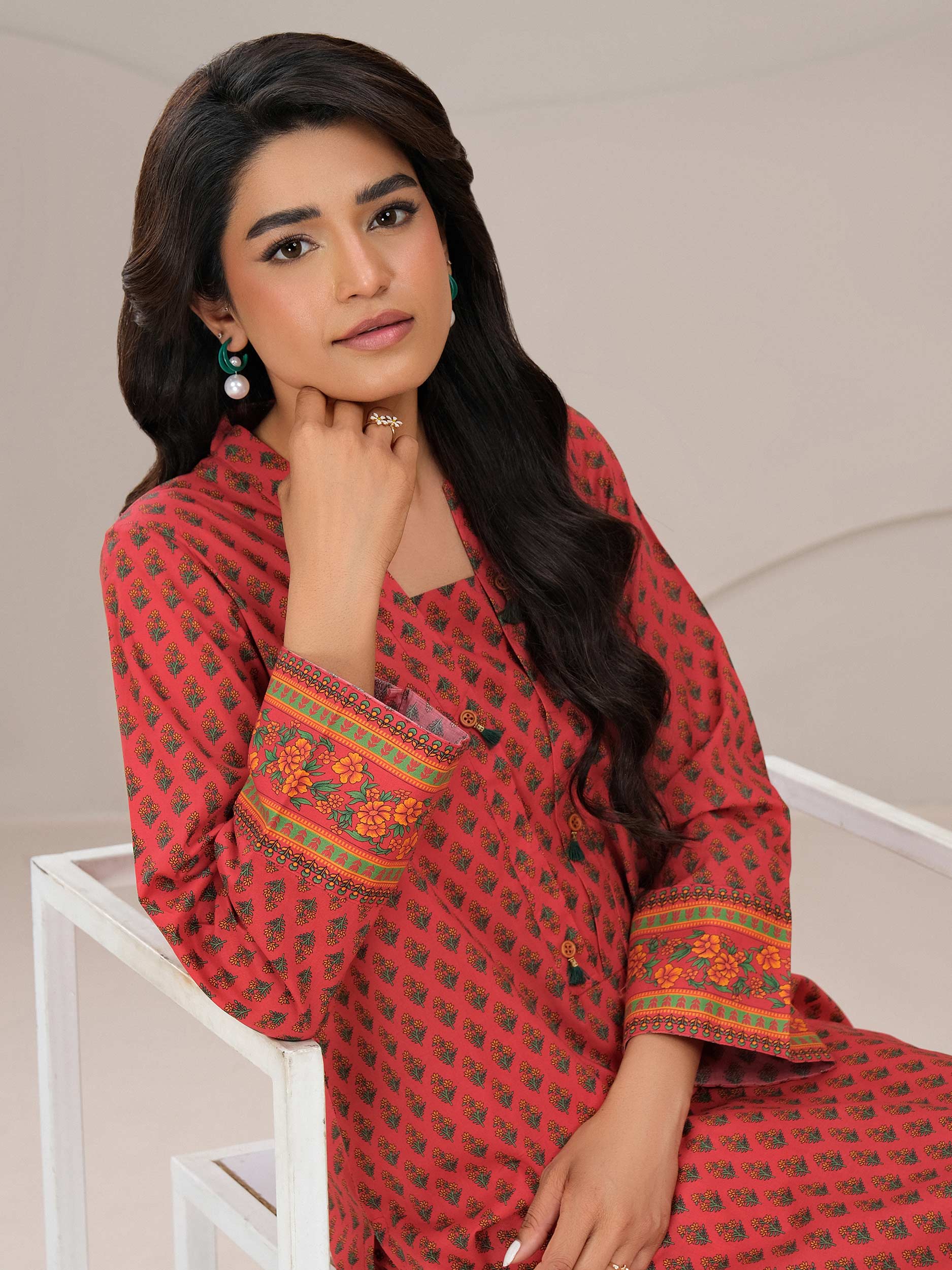 2 Piece Lawn Suit-Printed (Unstitched)