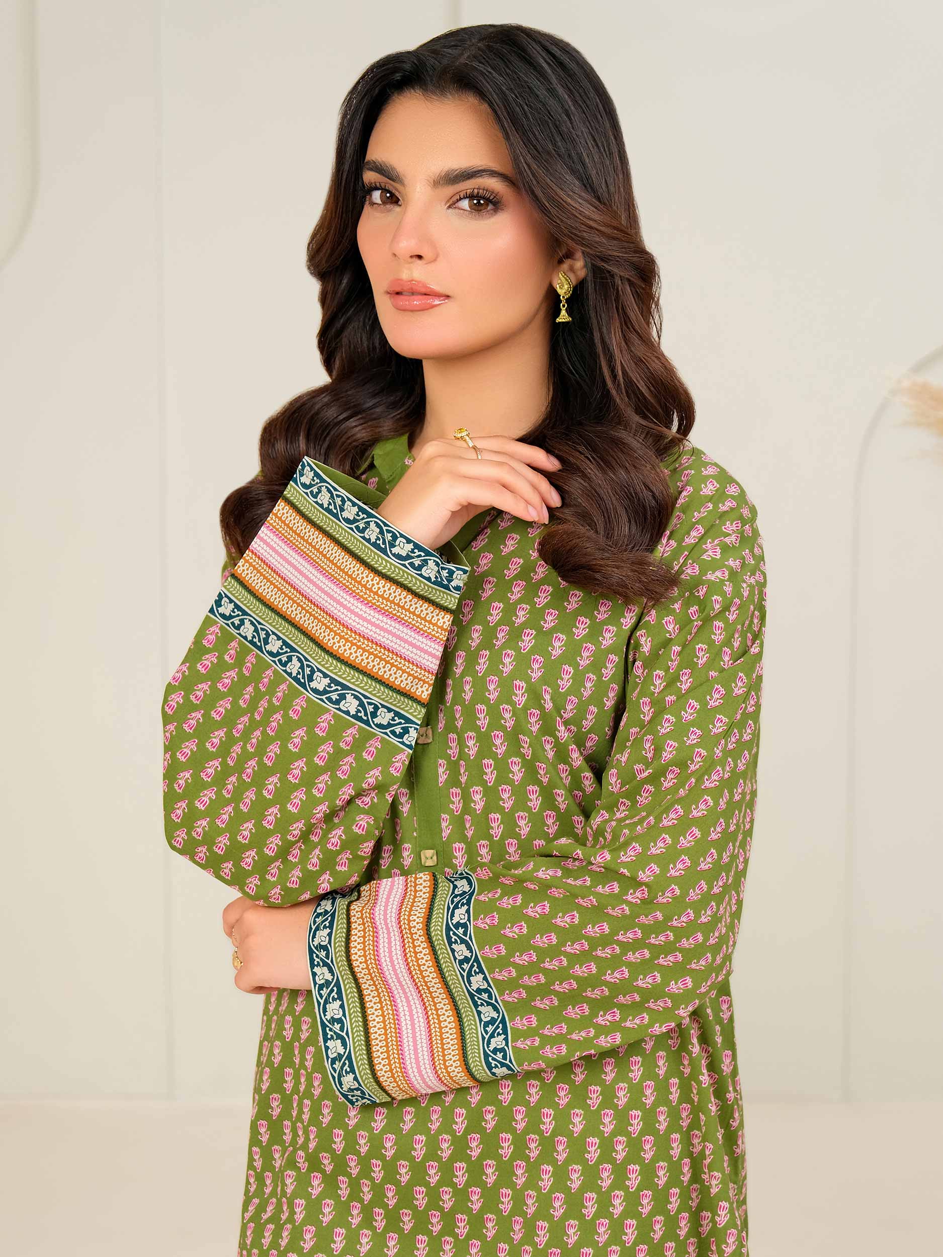 Lawn Shirt-Paste Print (Unstitched)