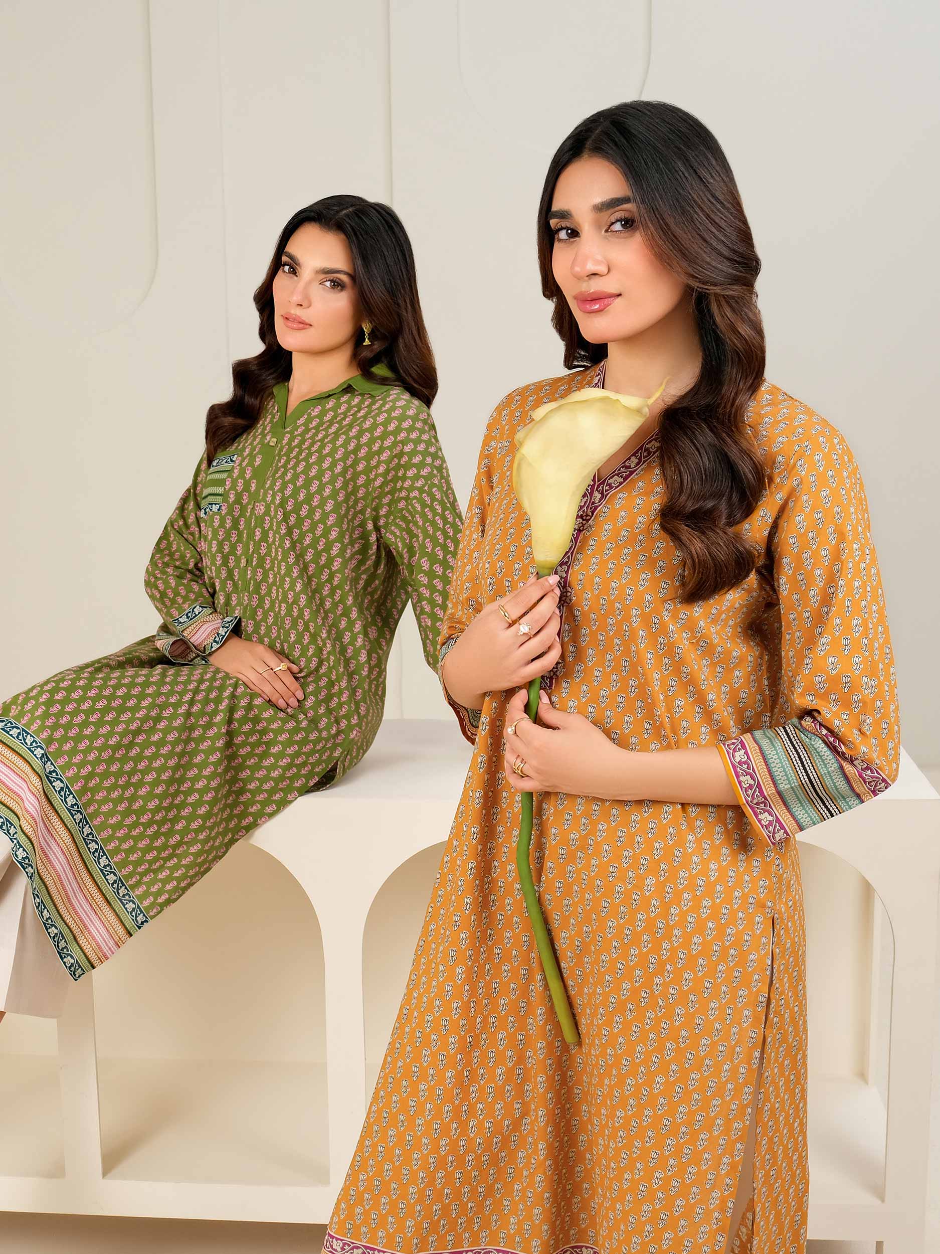 Lawn Shirt-Paste Print (Unstitched)