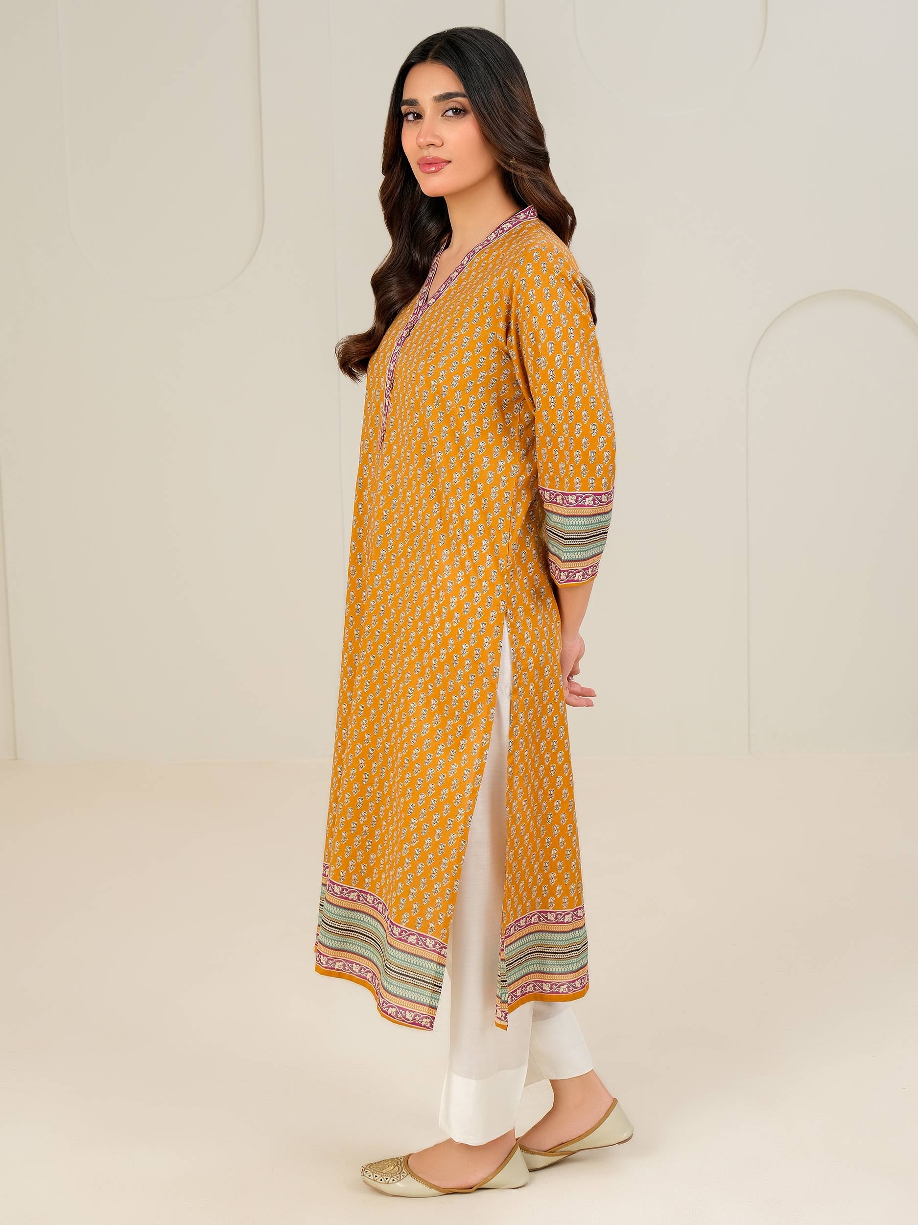 Lawn Shirt-Paste Print (Unstitched)