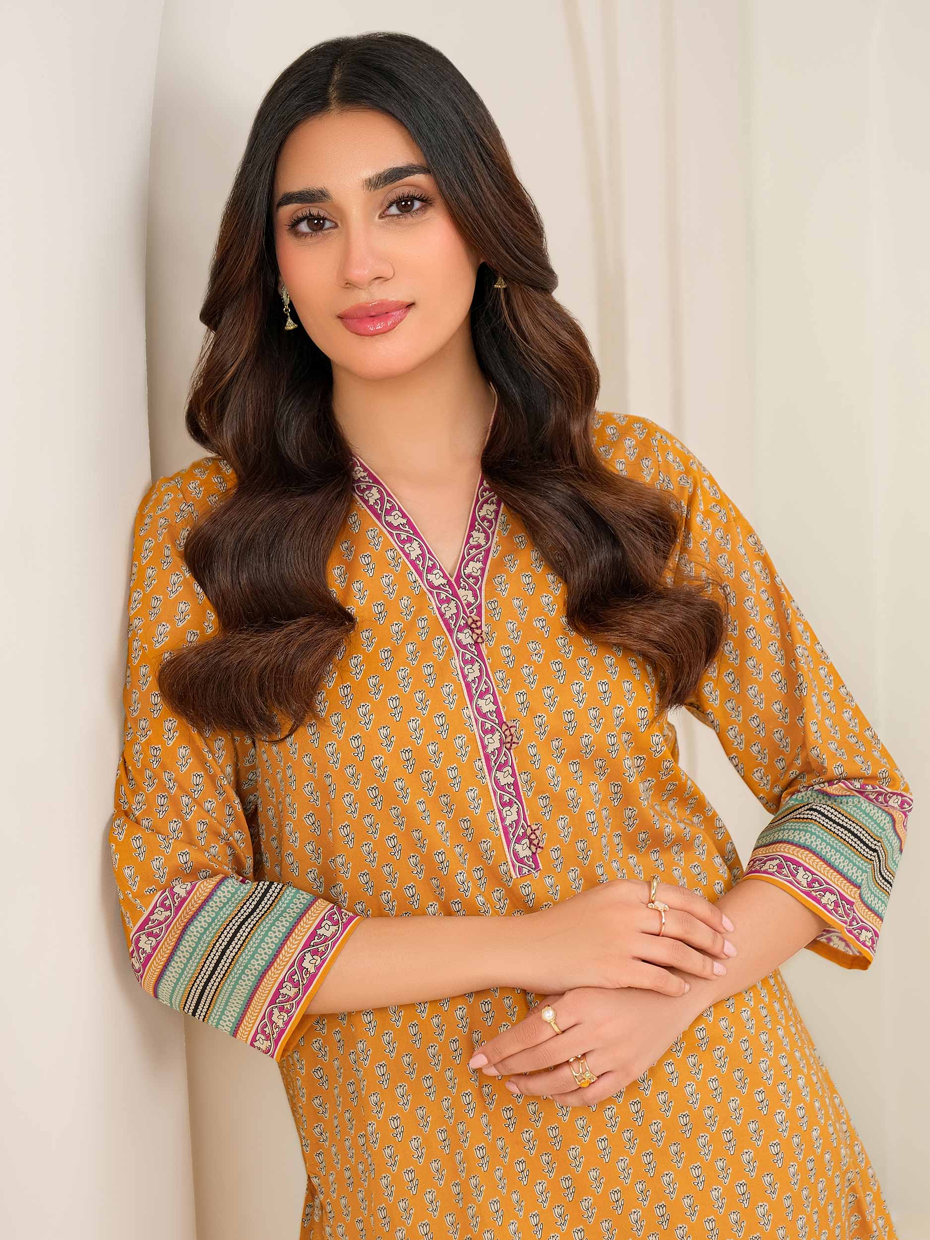 Lawn Shirt-Paste Print (Unstitched)