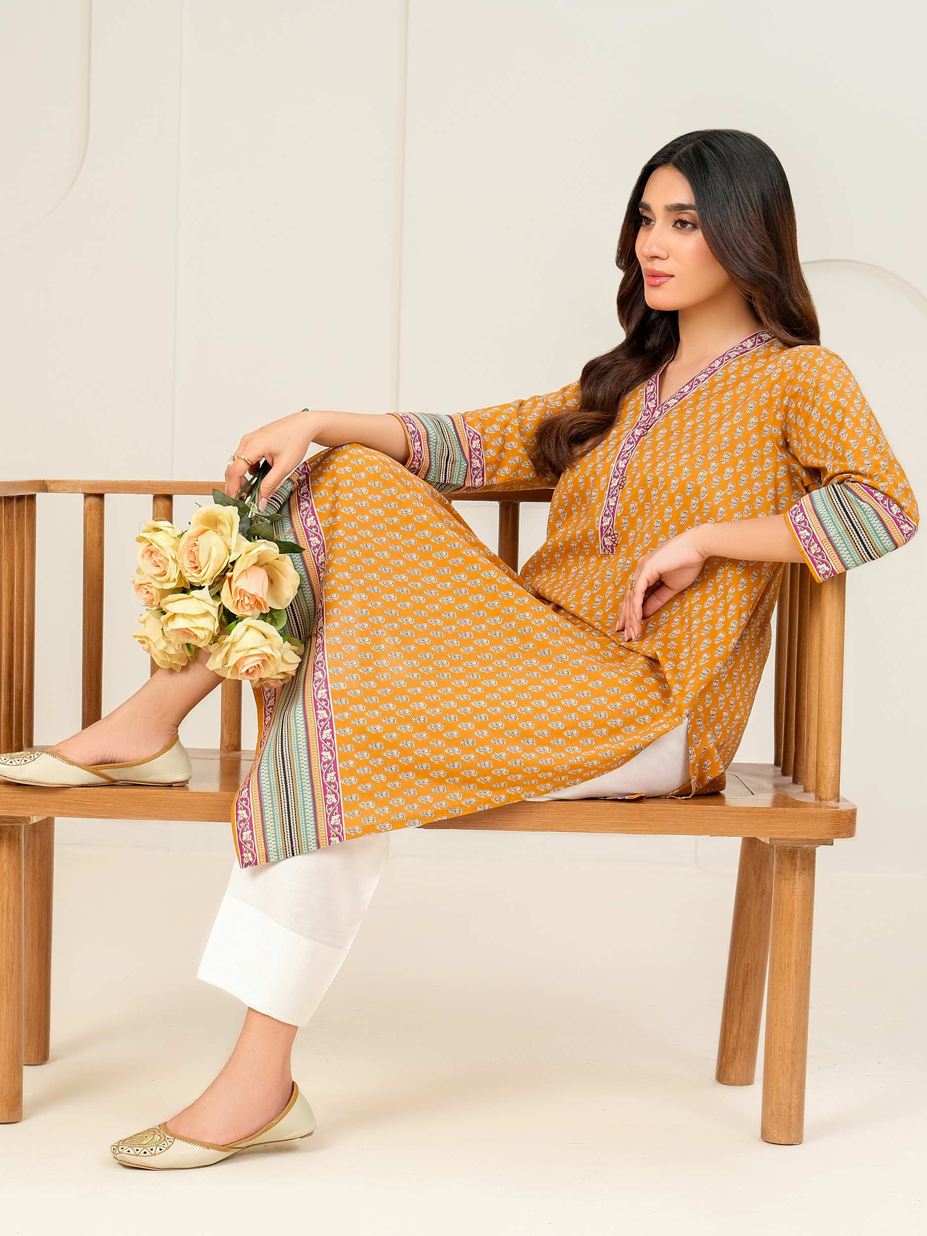 Lawn Shirt-Paste Print (Unstitched)