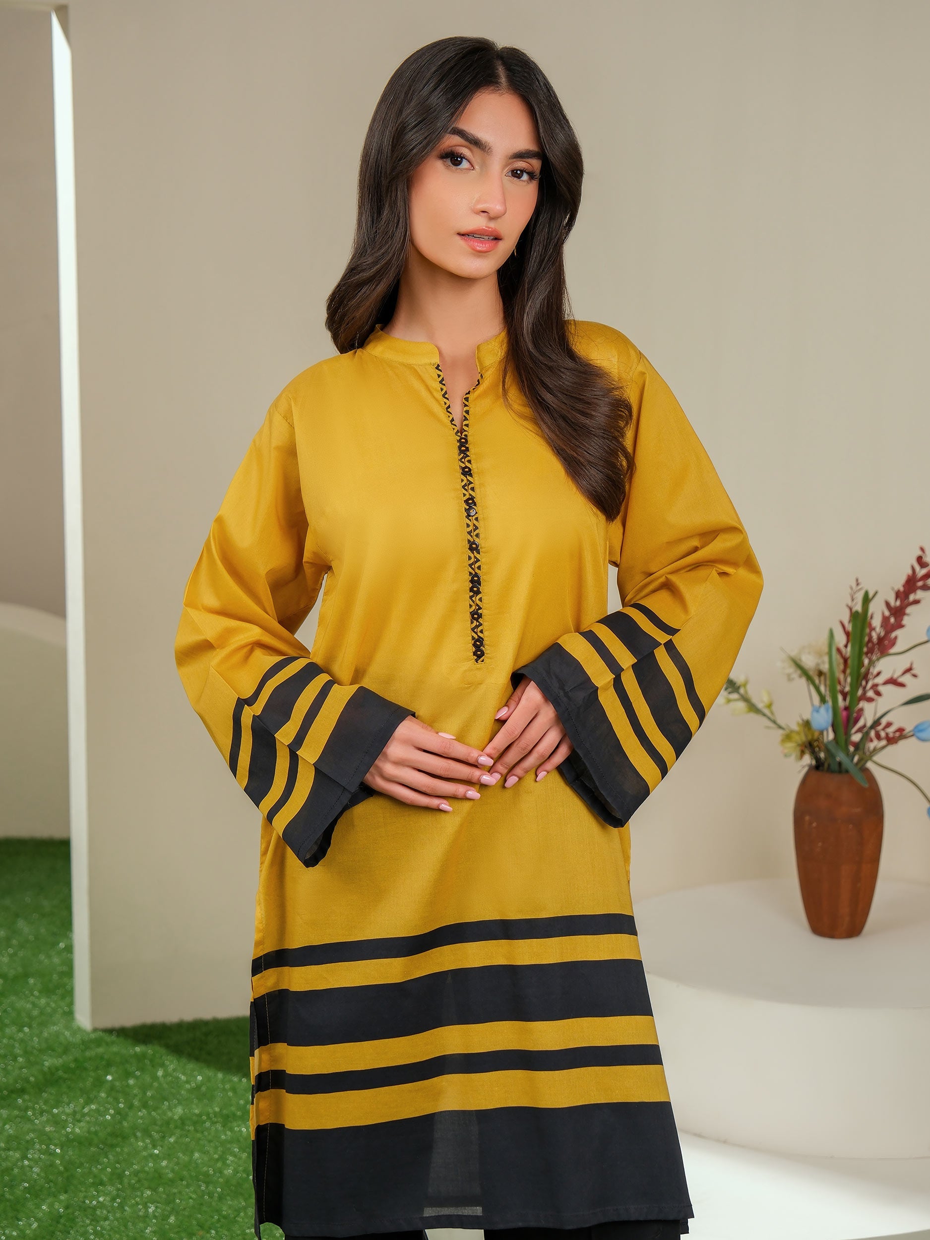 Lawn Shirt-Printed (Unstitched)
