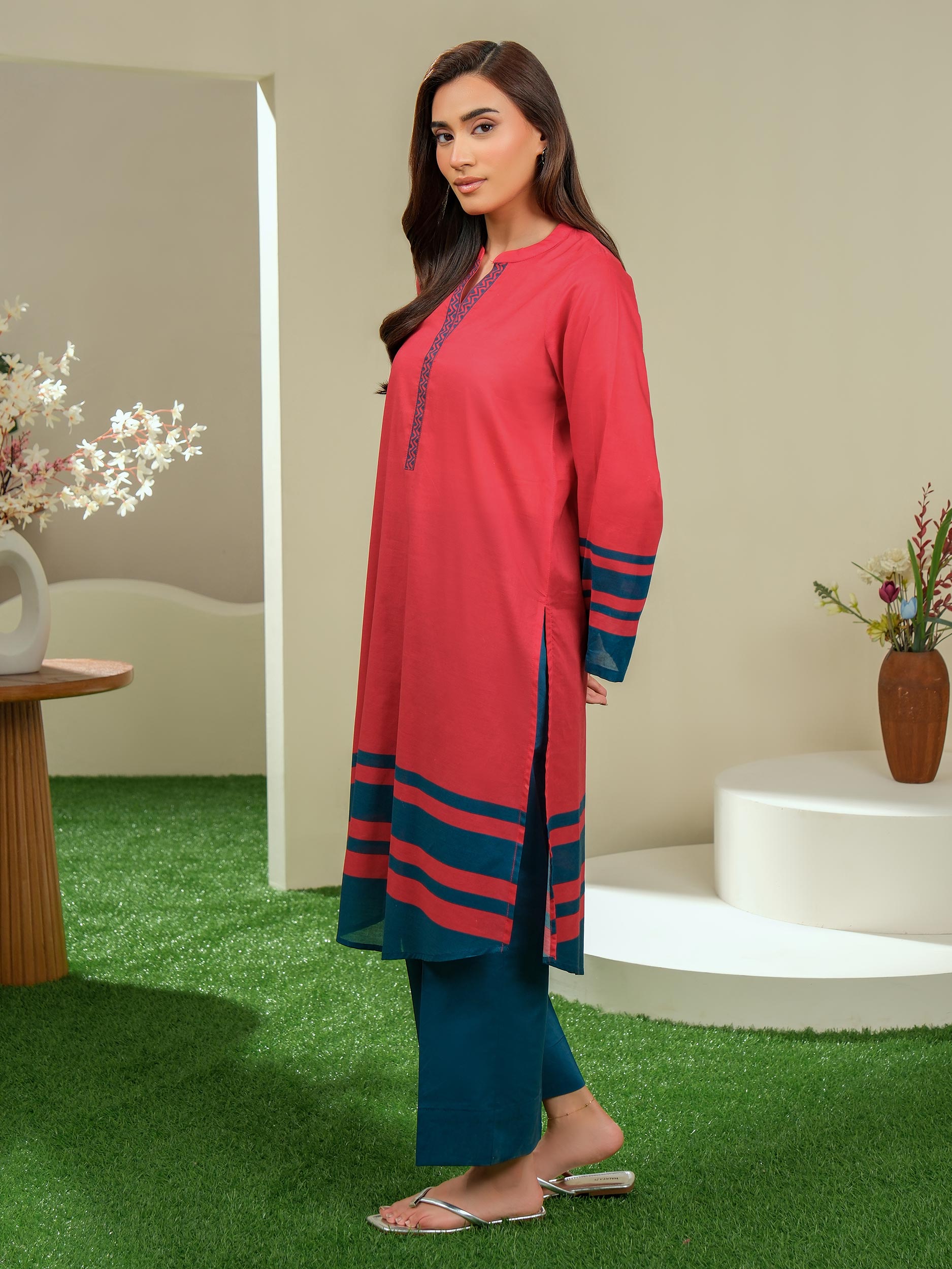 Lawn Shirt-Printed (Unstitched)