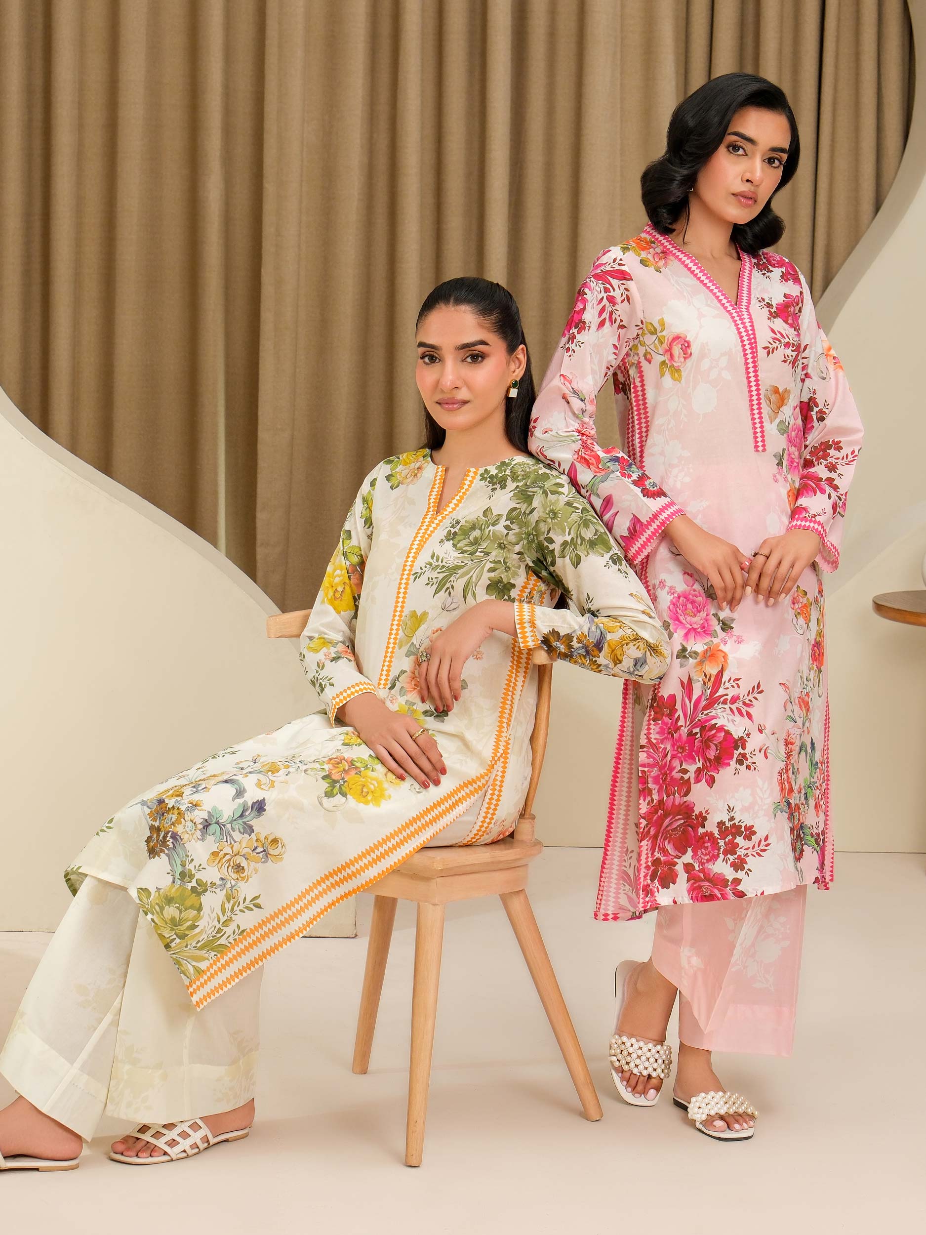 2 Piece Lawn Suit-Printed (Unstitched)