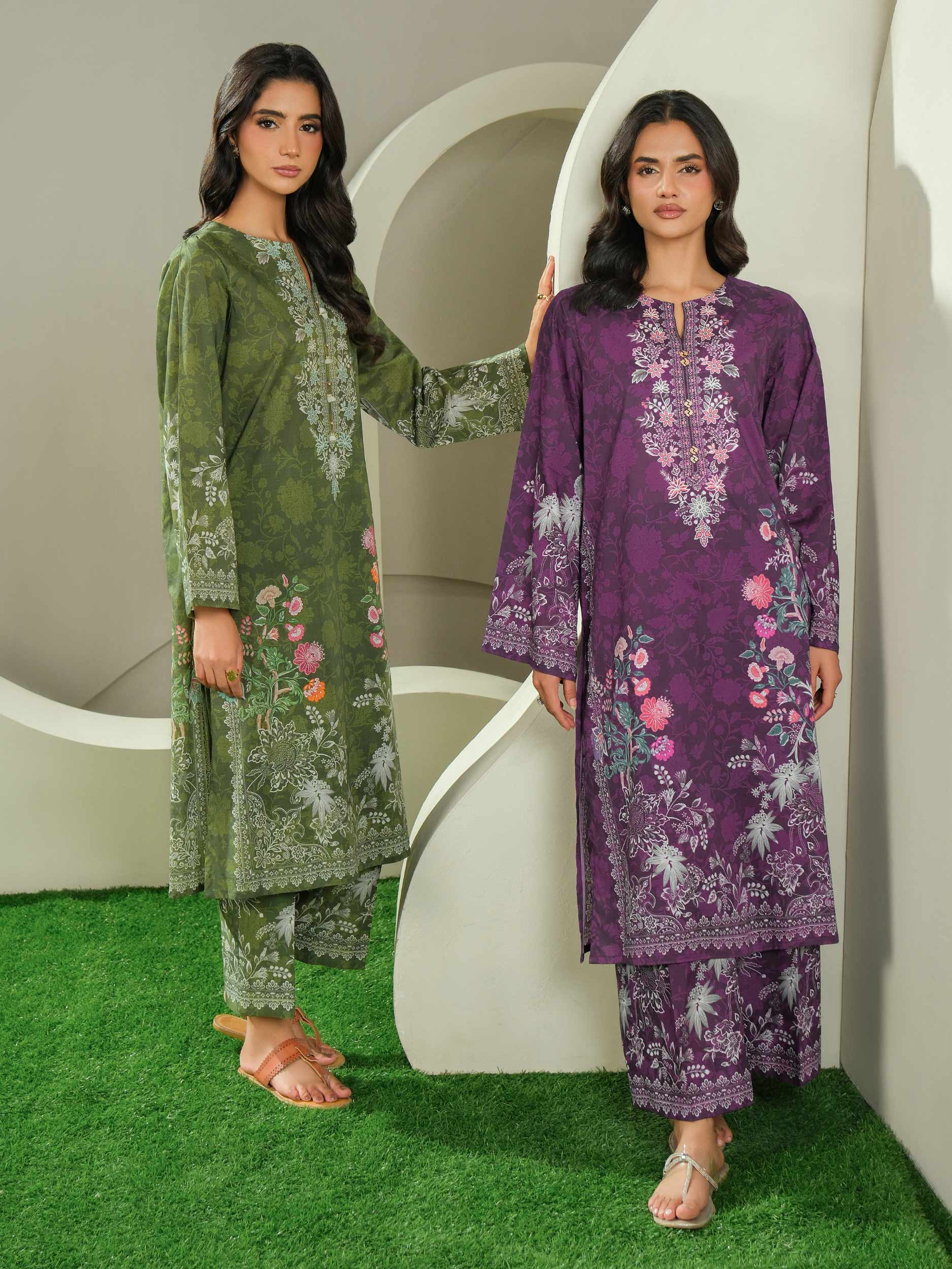 2 Piece Lawn Suit-Printed (Unstitched)