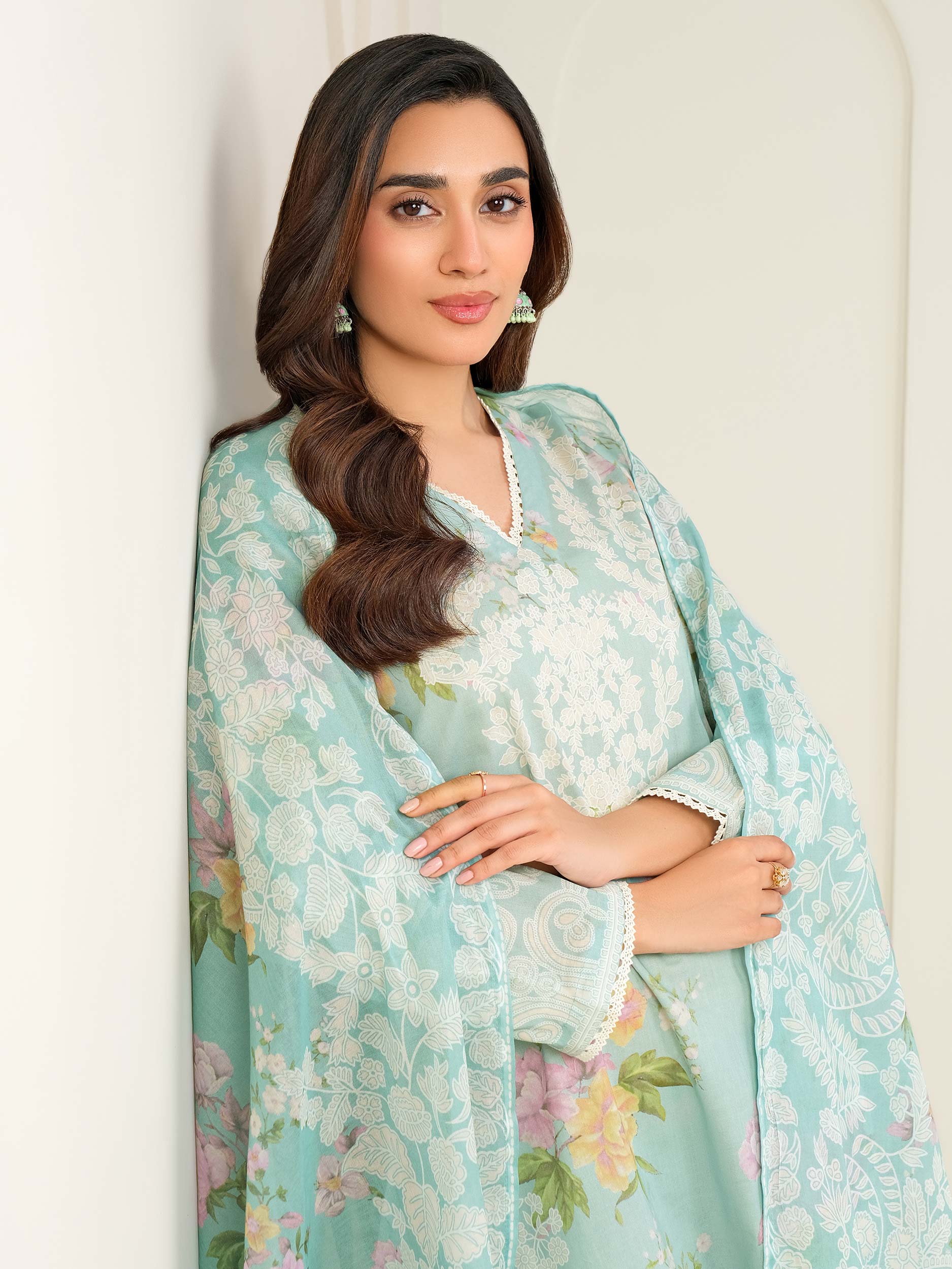 3 Piece Lawn Suit-Printed (Unstitched)