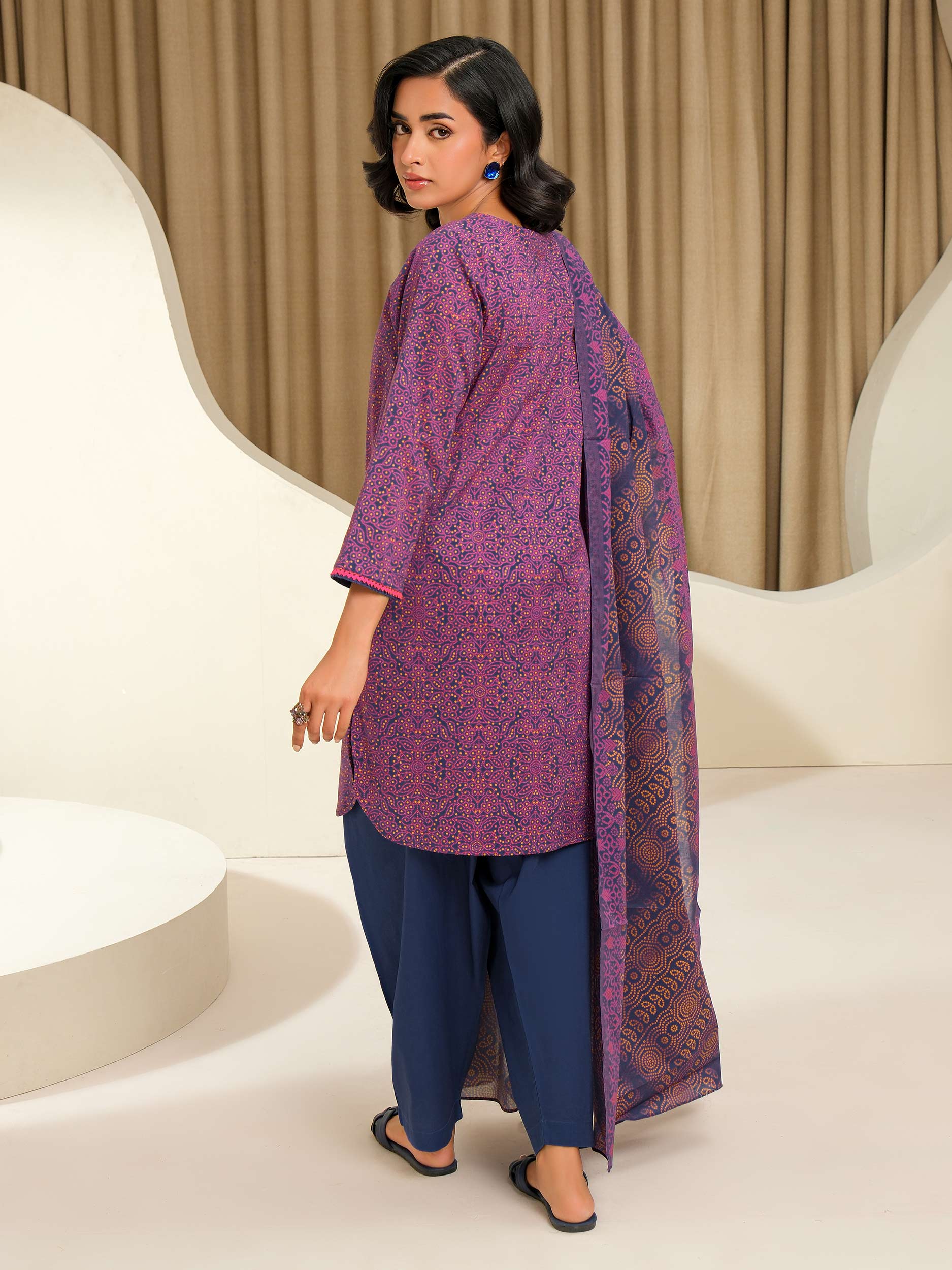 2 Piece Lawn Suit-Printed (Unstitched)