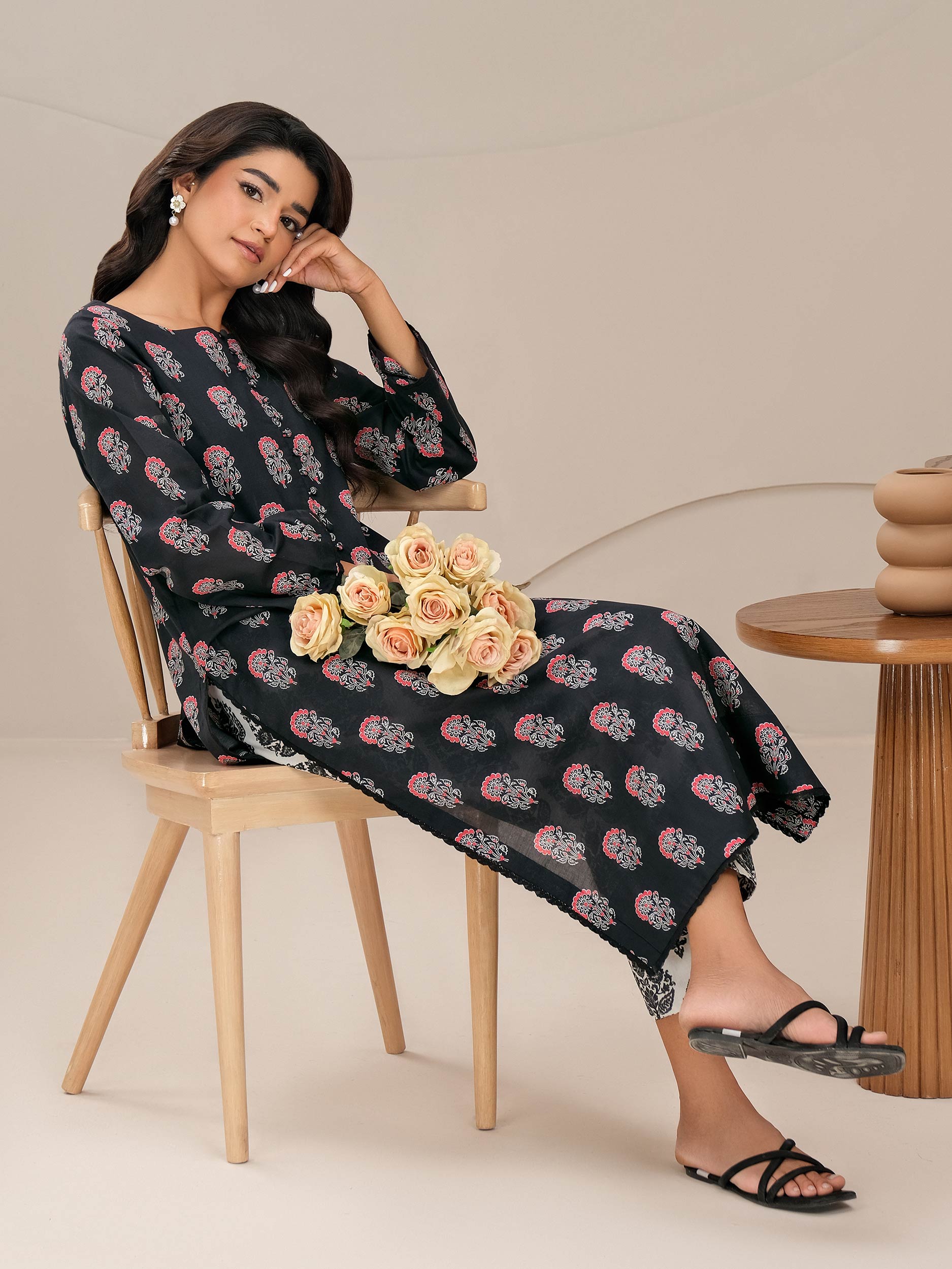 2 Piece Lawn Suit-Printed (Unstitched)