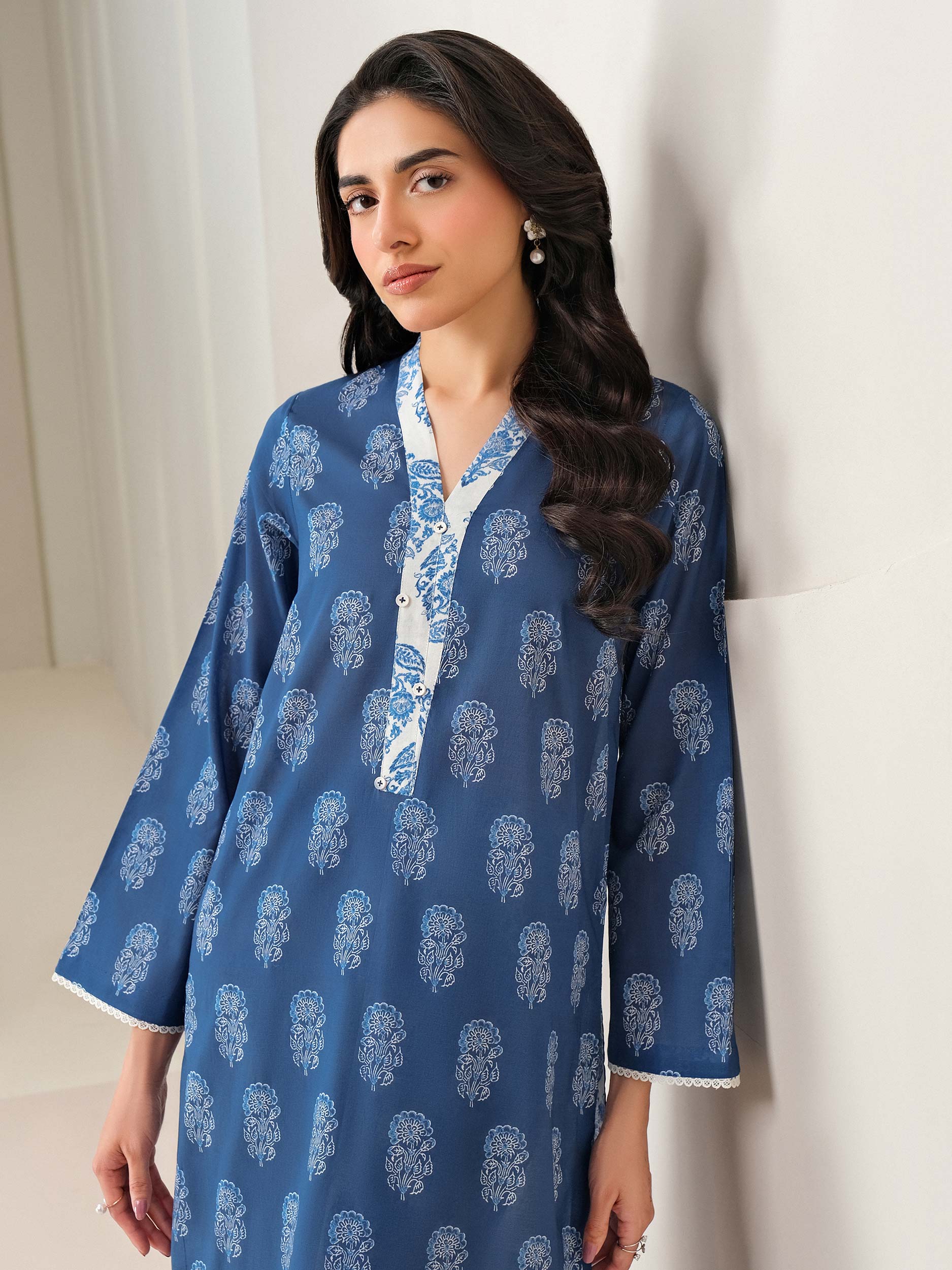 2 Piece Lawn Suit-Printed (Unstitched)